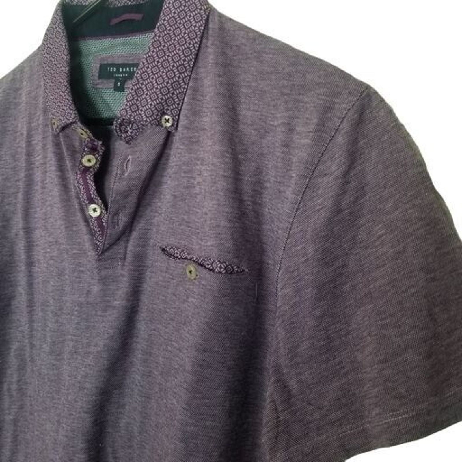 Ted Baker Ted Baker Mens Polo Shirt Size 5 XL Preppy Designer Business Size US XL / EU 56 / 4 - 4 Thumbnail