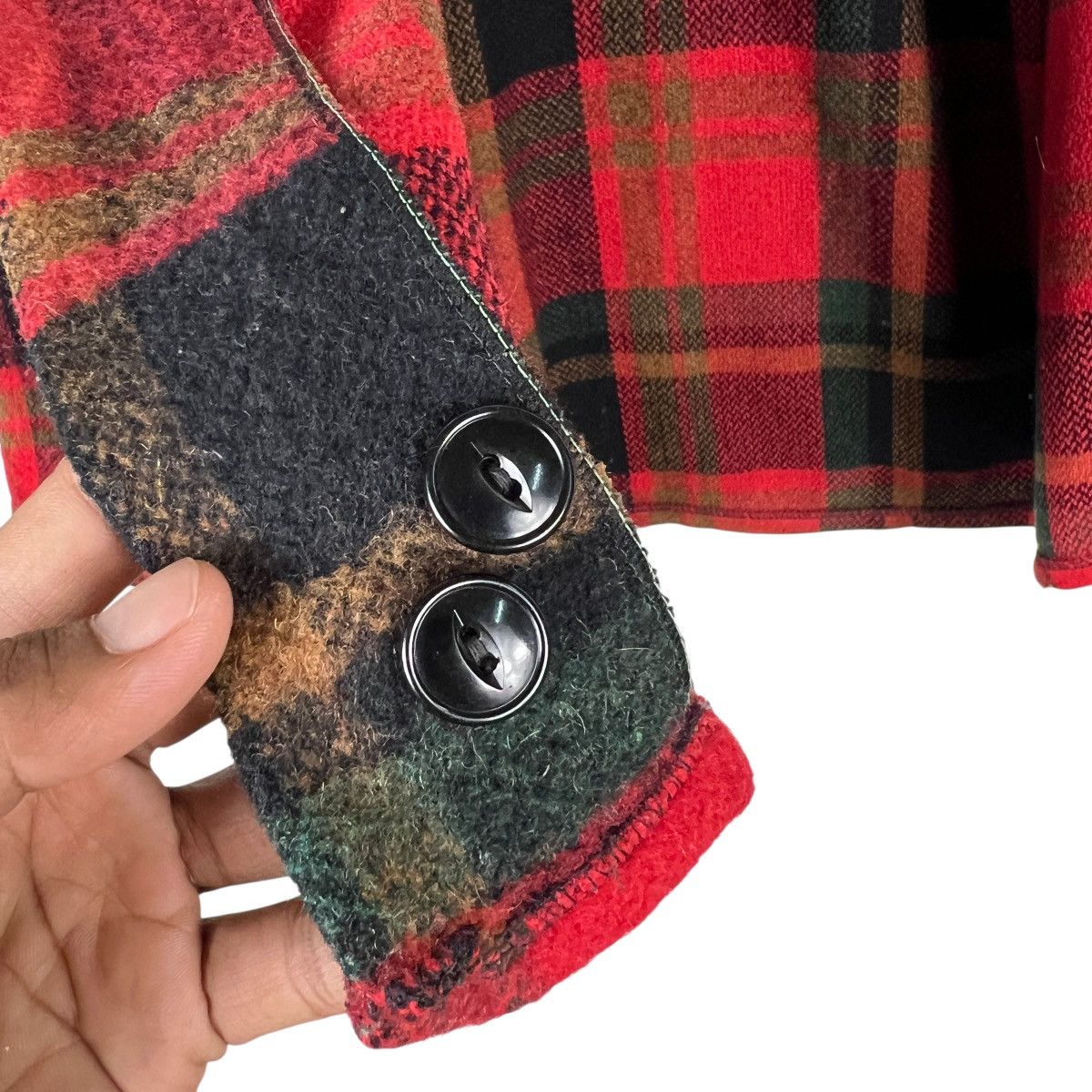 Vintage 50s Vintage wool plaid cpo shirt Jacket Size US M / EU 48-50 / 2 - 11 Thumbnail