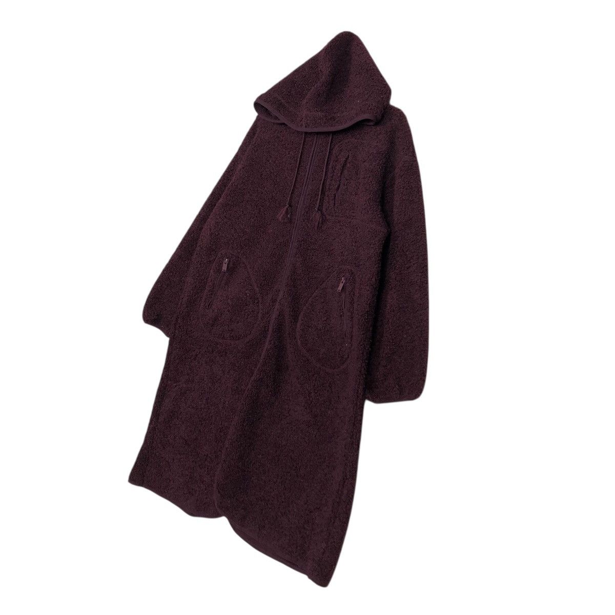 Japanese Brand 📌Rich Dark Purple Long Jacket GU X Undercover Biker Style Size US S / EU 44-46 / 1 - 3 Thumbnail