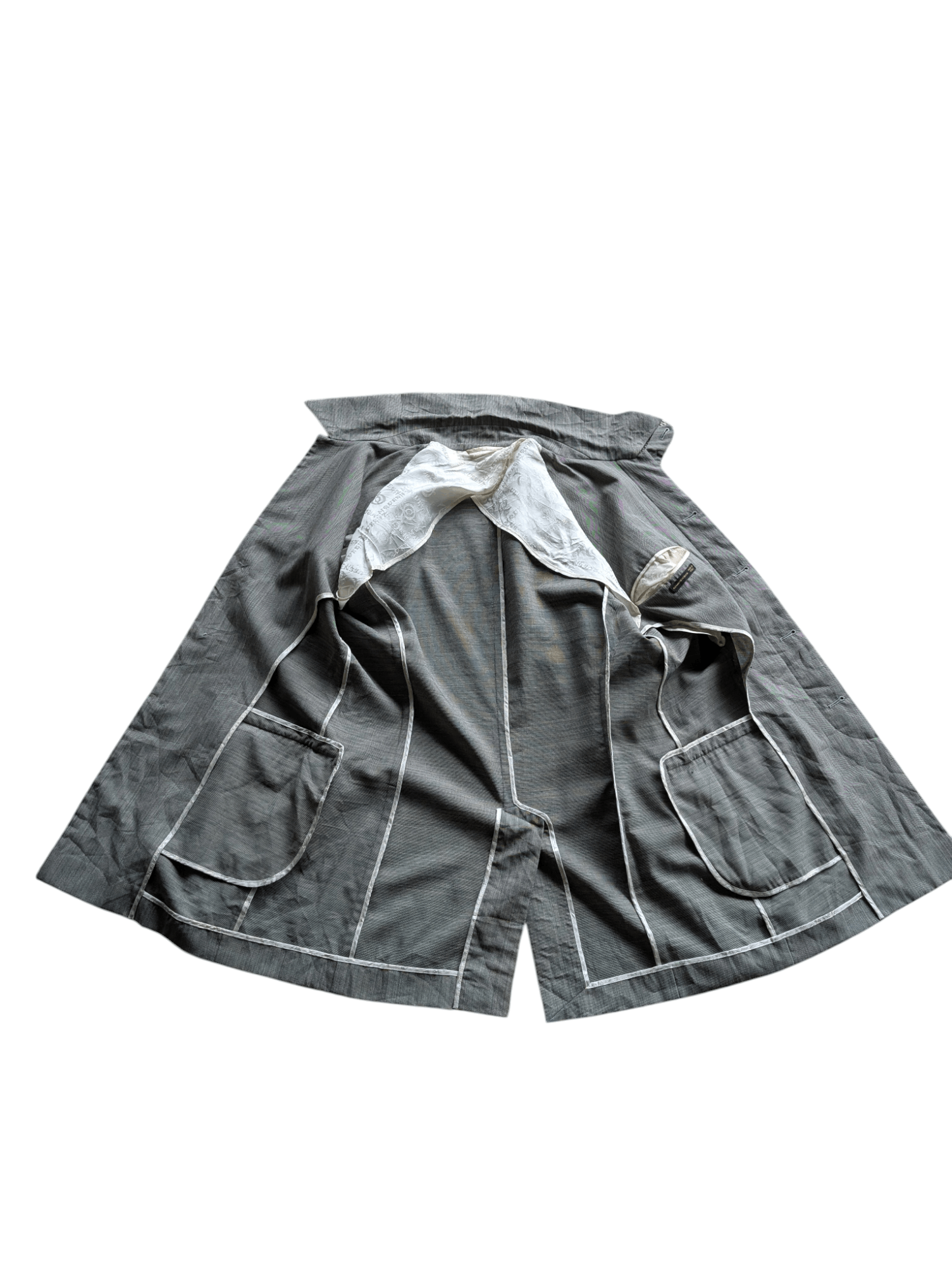 Alexander McQueen 90's Vintage Alexander McQueen Lana Wool Men’s Long Jacket Size US M / EU 48-50 / 2 - 6 Thumbnail