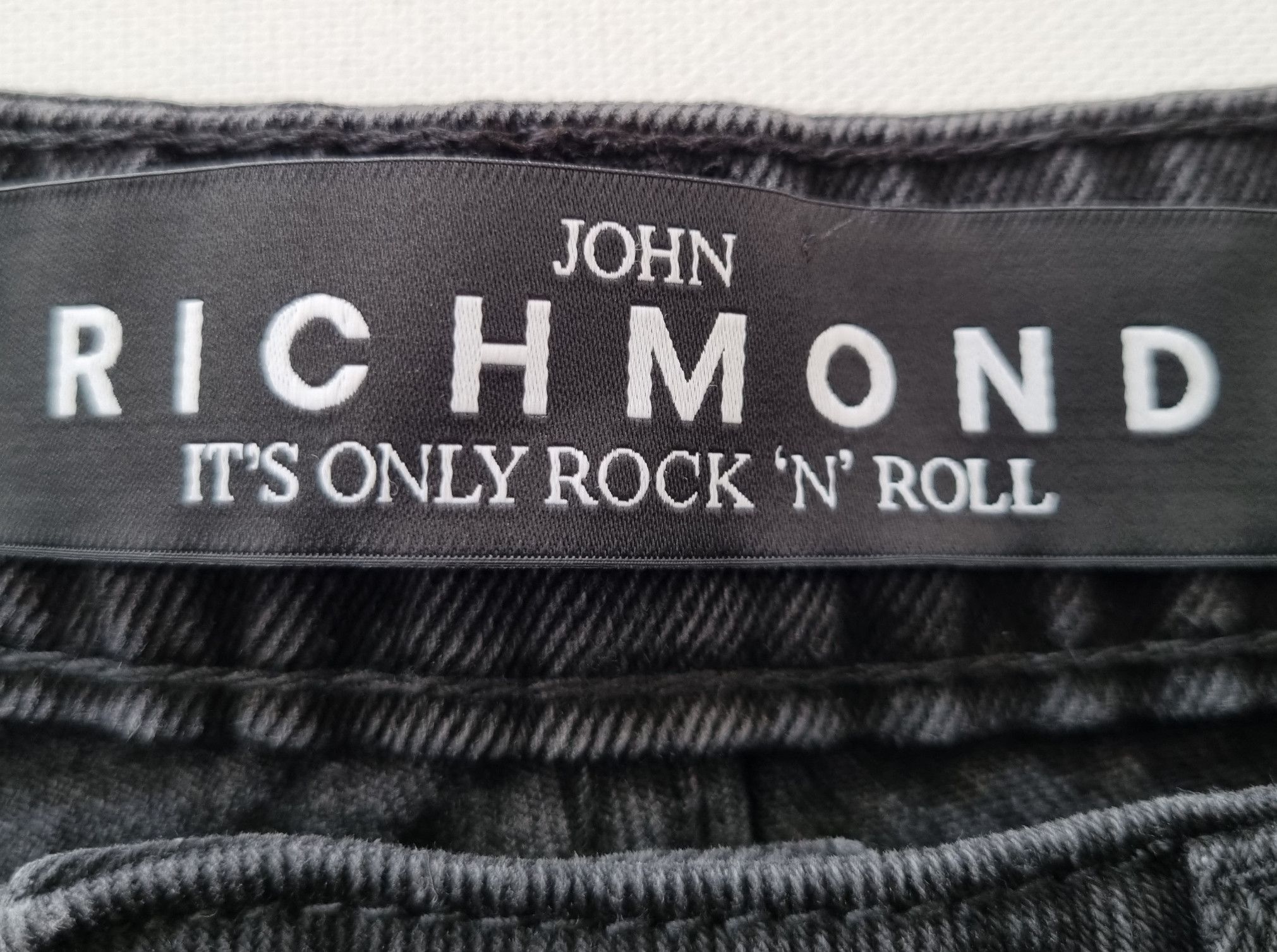 John Richmond John Richmond It's Only Rock'N'Roll Distressed Jeans Size US 33 - 10 Thumbnail