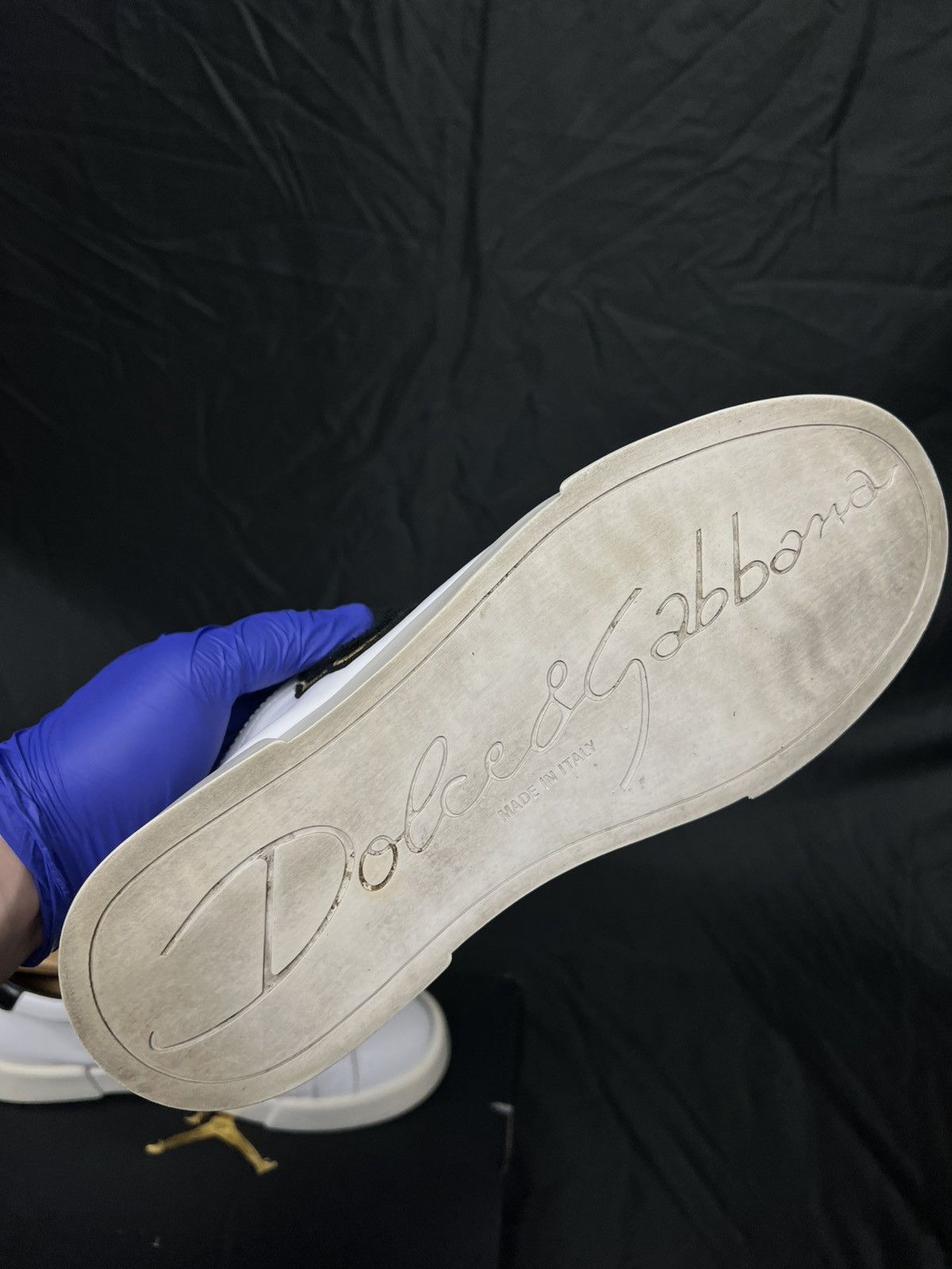 Dolce & Gabbana Dolce & Gabbana sneakers white low top old money Size US 9.5 / EU 42-43 - 13 Thumbnail