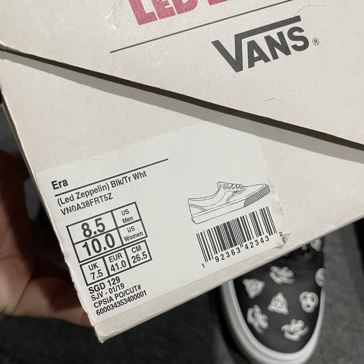 Vans vans led zeppelin leather Size US 8.5 / EU 41-42 - 2 Thumbnail