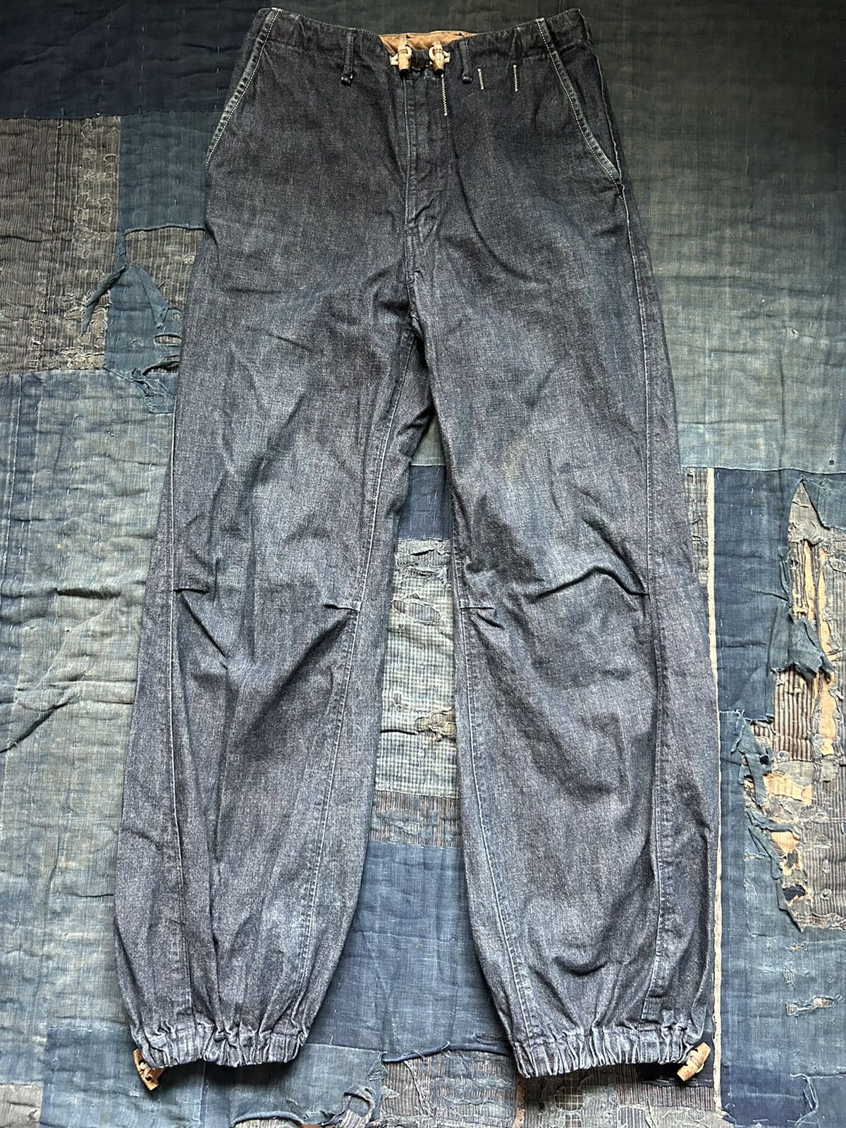kapital old denim pants rare