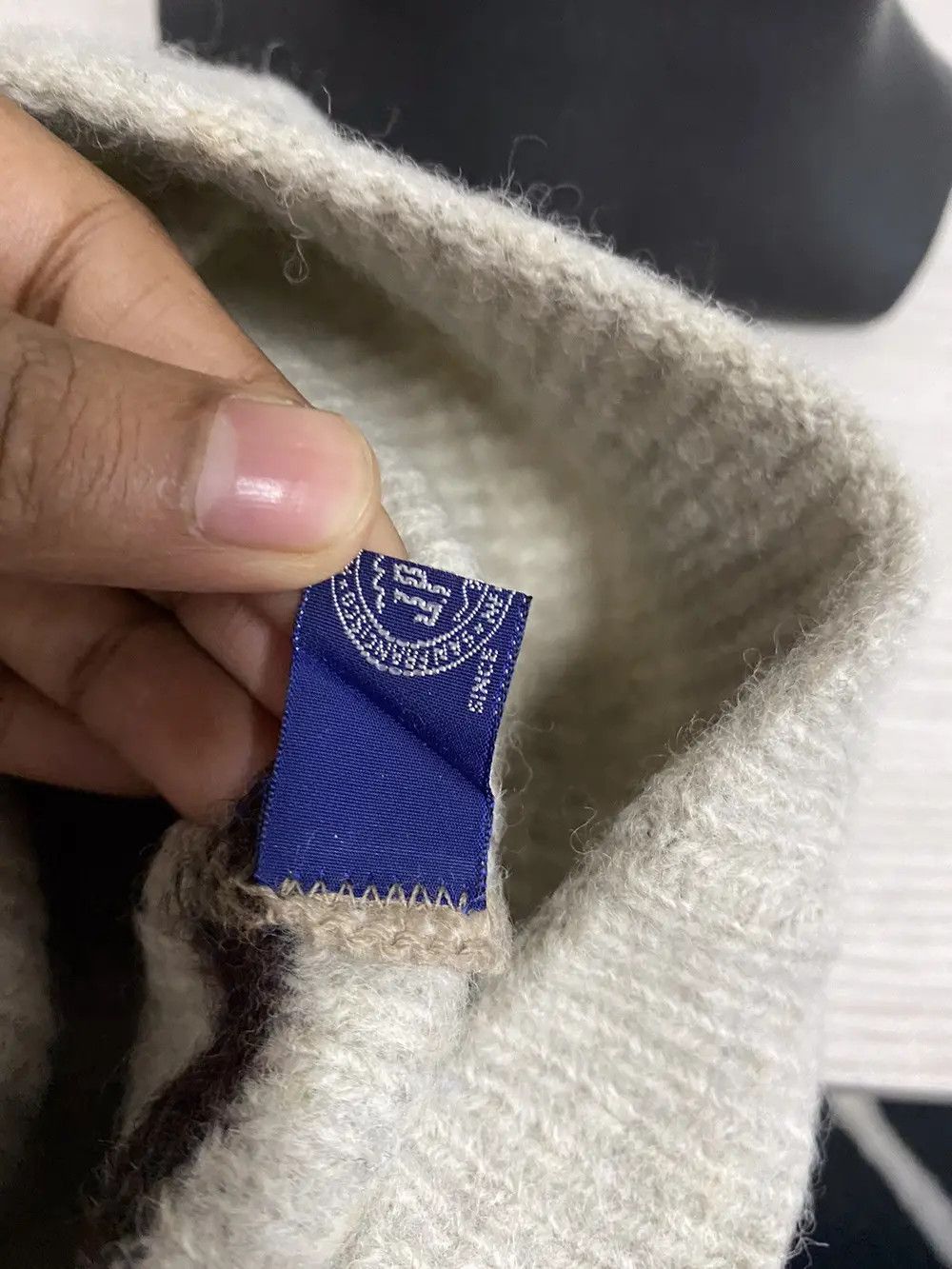 J. Press × Vintage Japanese Brand J.Press Plain Beanie Hat Size ONE SIZE - 6 Thumbnail