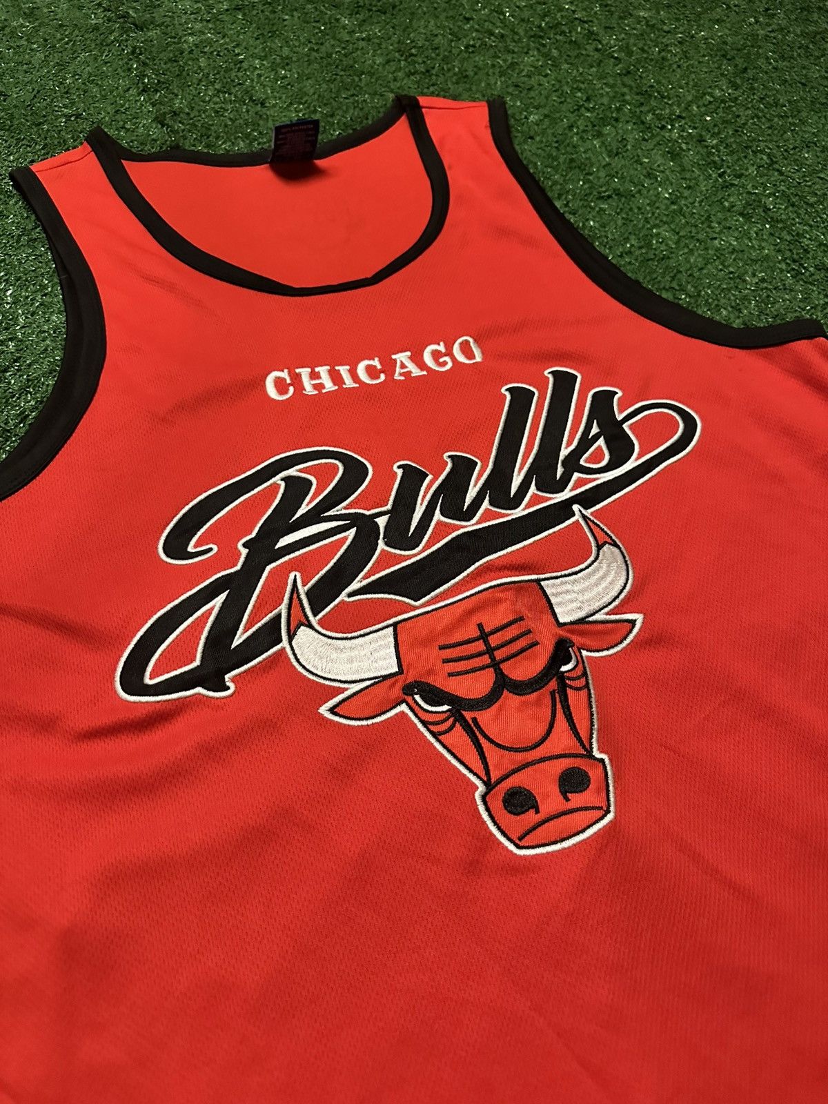 NBA Vintage Y2K NBA Chicago Bulls Basketball Jersey Size L Size US L / EU 52-54 / 3 - 1 Thumbnail