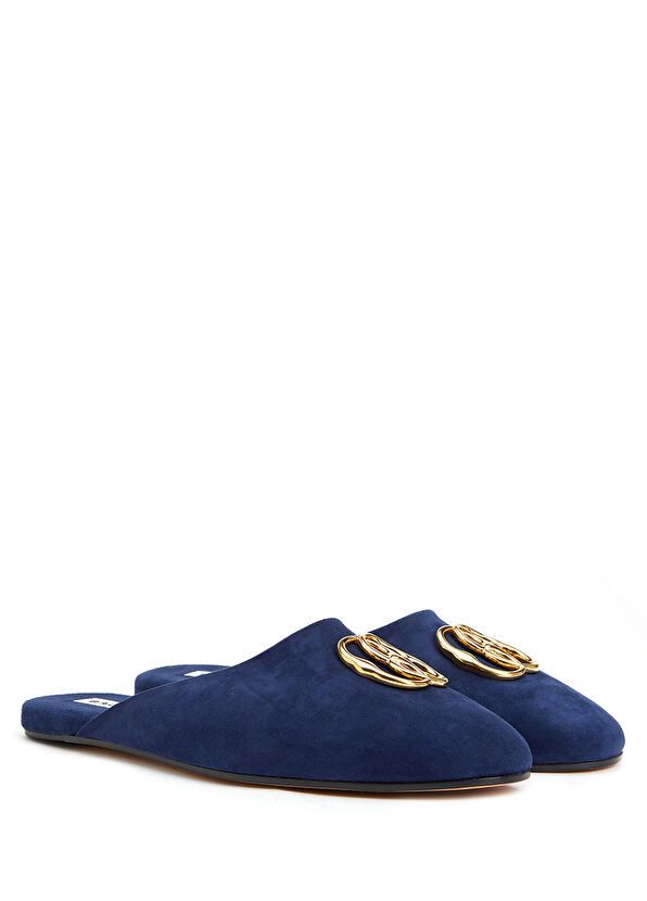 Bally o1y1224 Mules & Clogs Shoes in Blue Size US 8 / EU 41 - 1 Thumbnail