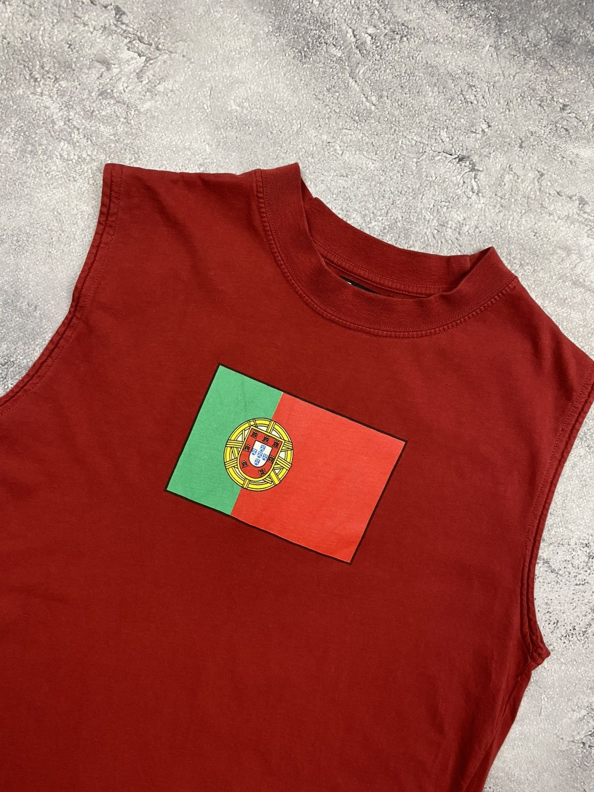 Kappa Vintage Kappa Portugal Tank Top Jersey 90s Rare Size US S / EU 44-46 / 1 - 6 Thumbnail