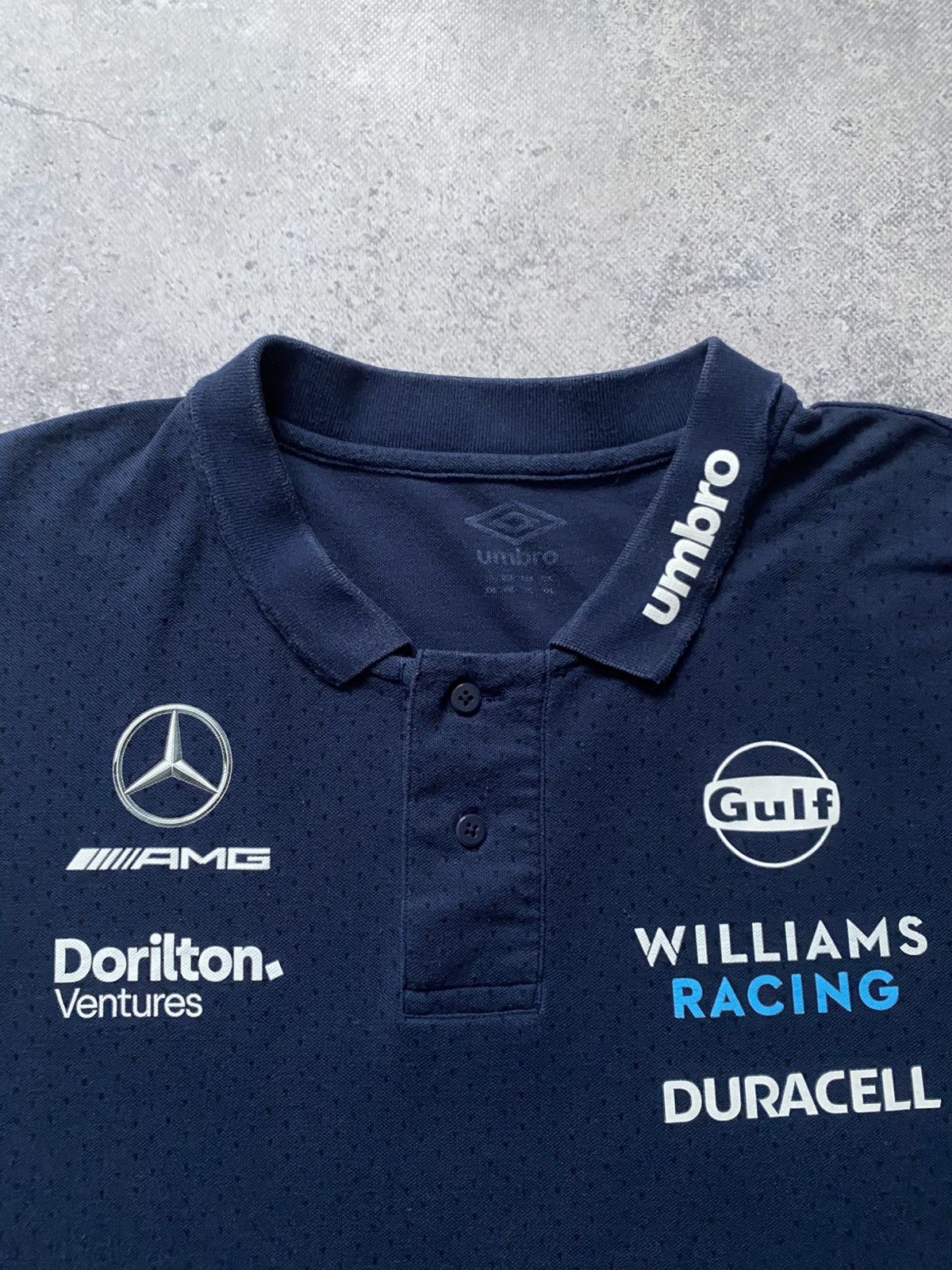 Umbro Umbro Mercedes Williams Racing T-Shirt F1 Polo CVC Media XXL Size US XXL / EU 58 / 5 - 2 Thumbnail
