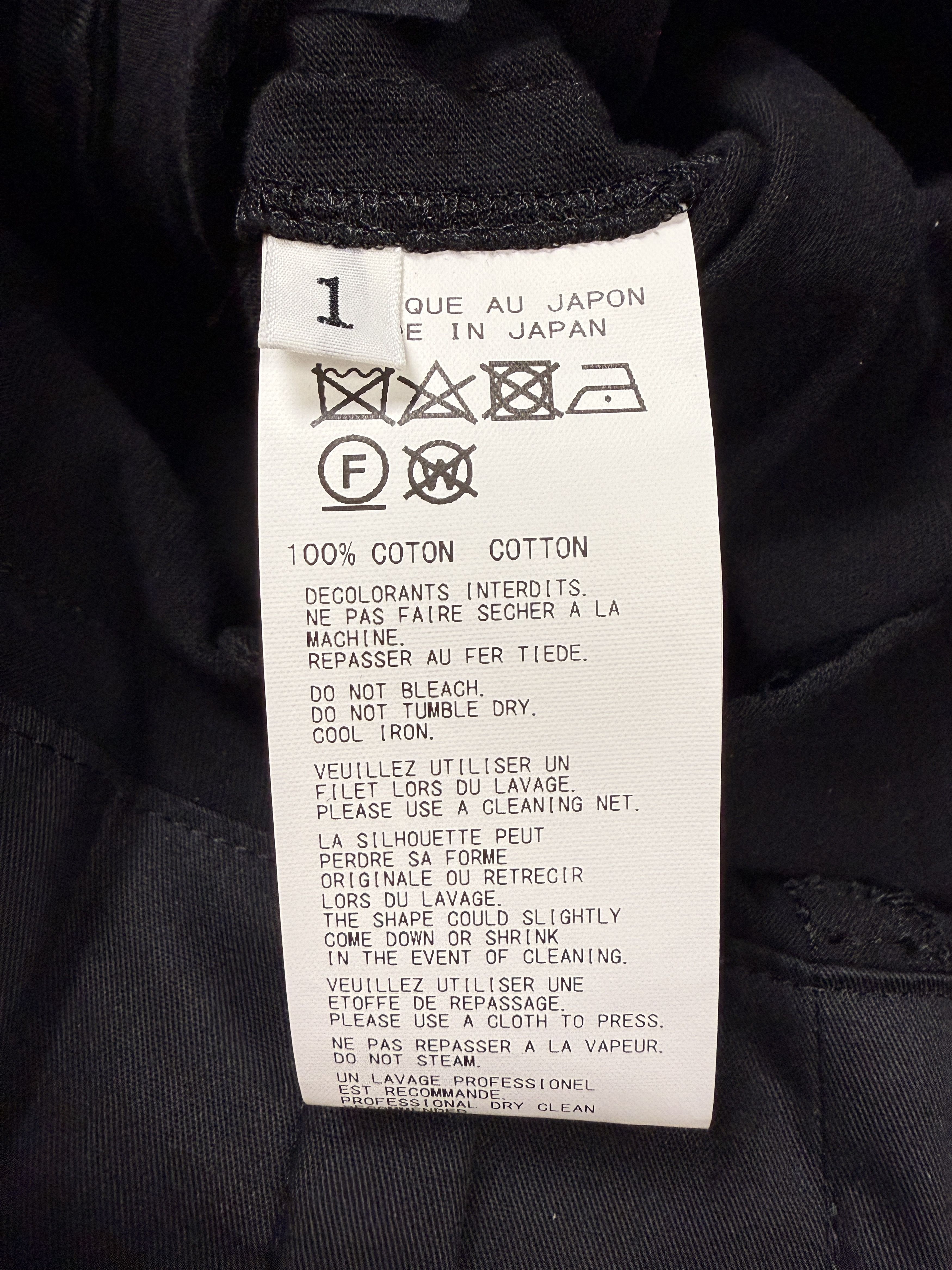 Yohji Yamamoto $840 Yohji Yamamoto Cargo Pants Size 26" / US 2 / IT 38 - 4 Thumbnail