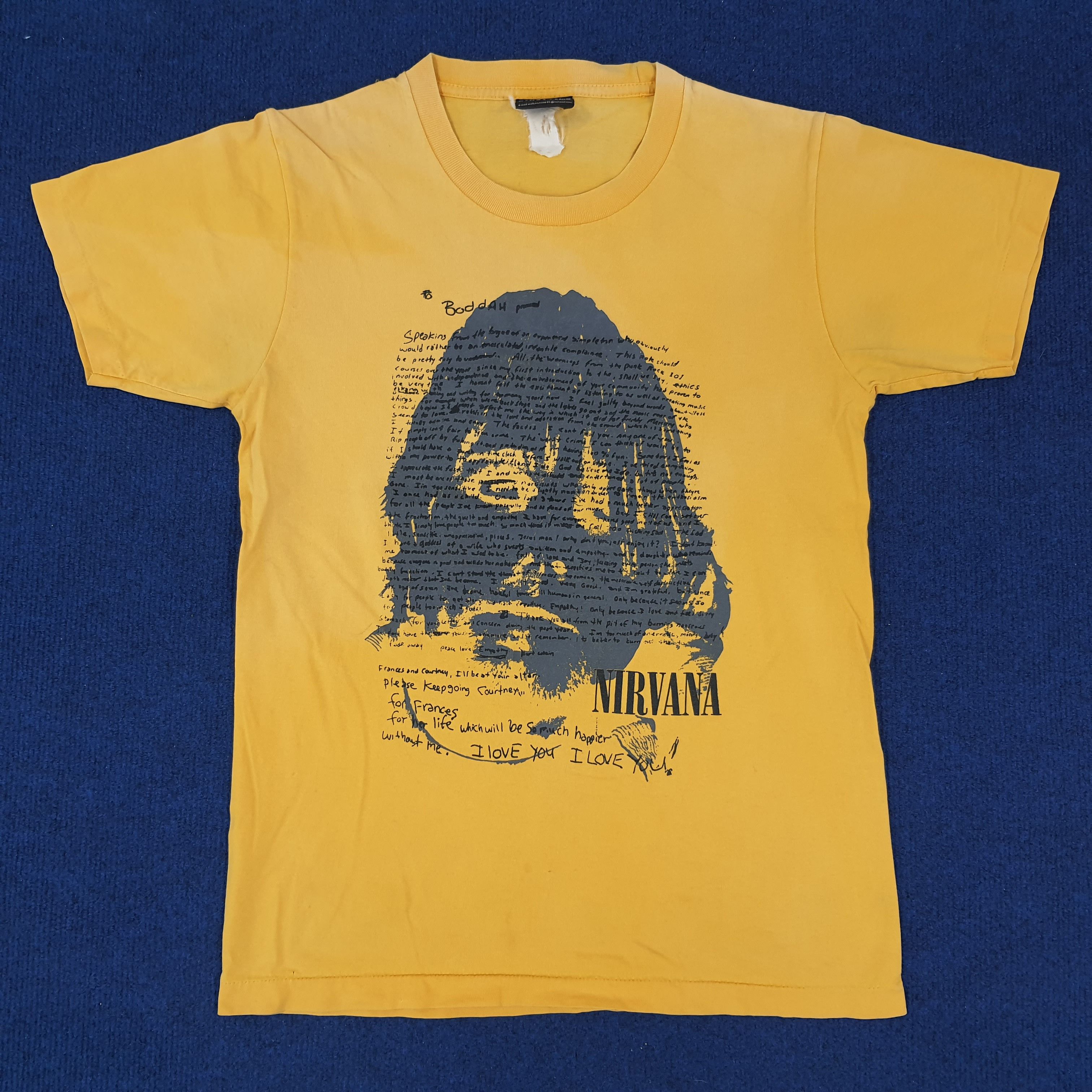 Band Tees × Vintage Vintage NIRVANA American Band Tshirt Size US S / EU 44-46 / 1 - 1 Thumbnail