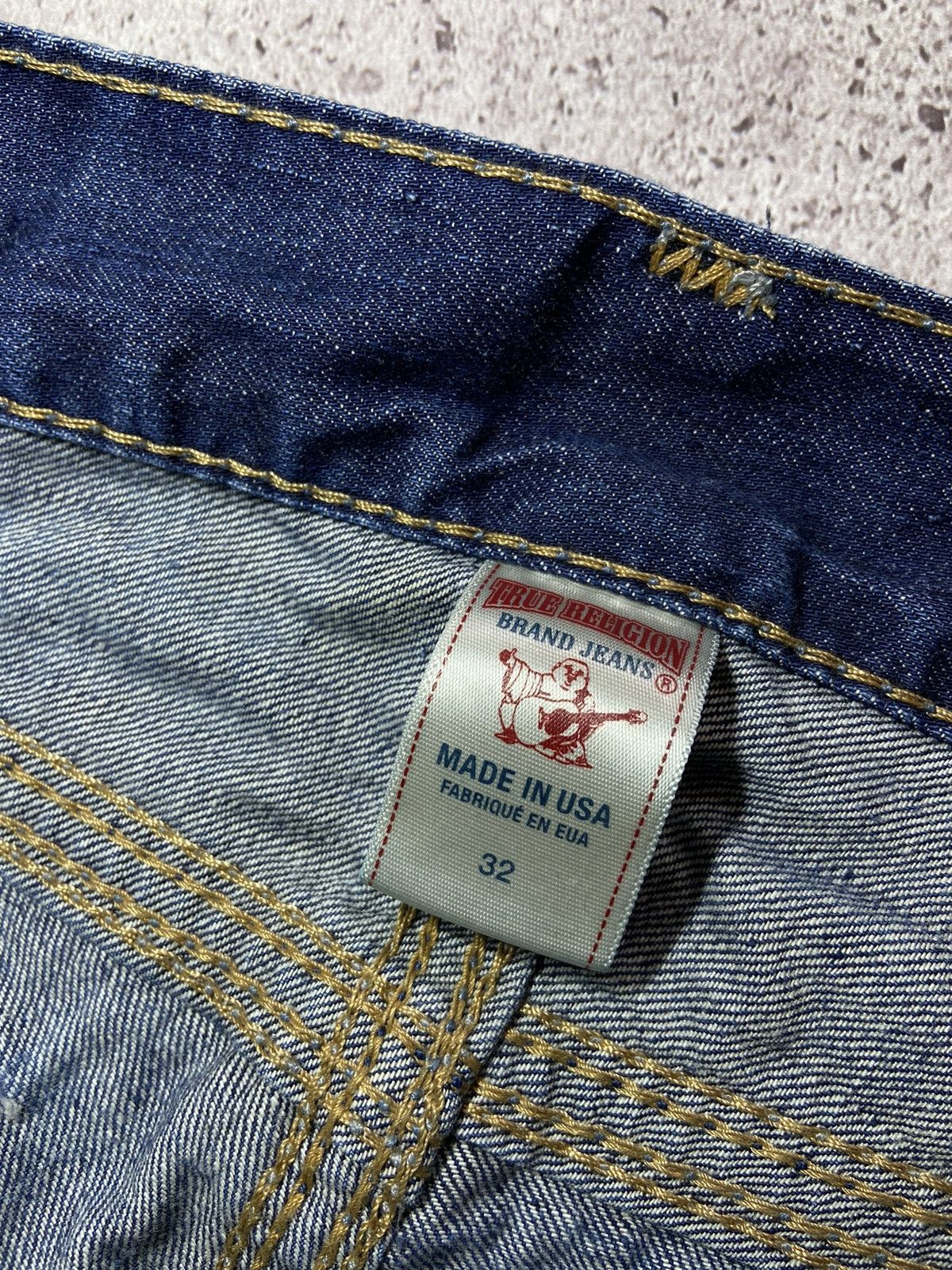 True Religion × Vintage True Religion Vintage streetwear denim Jeans Size US 32 / EU 48 - 13 Thumbnail