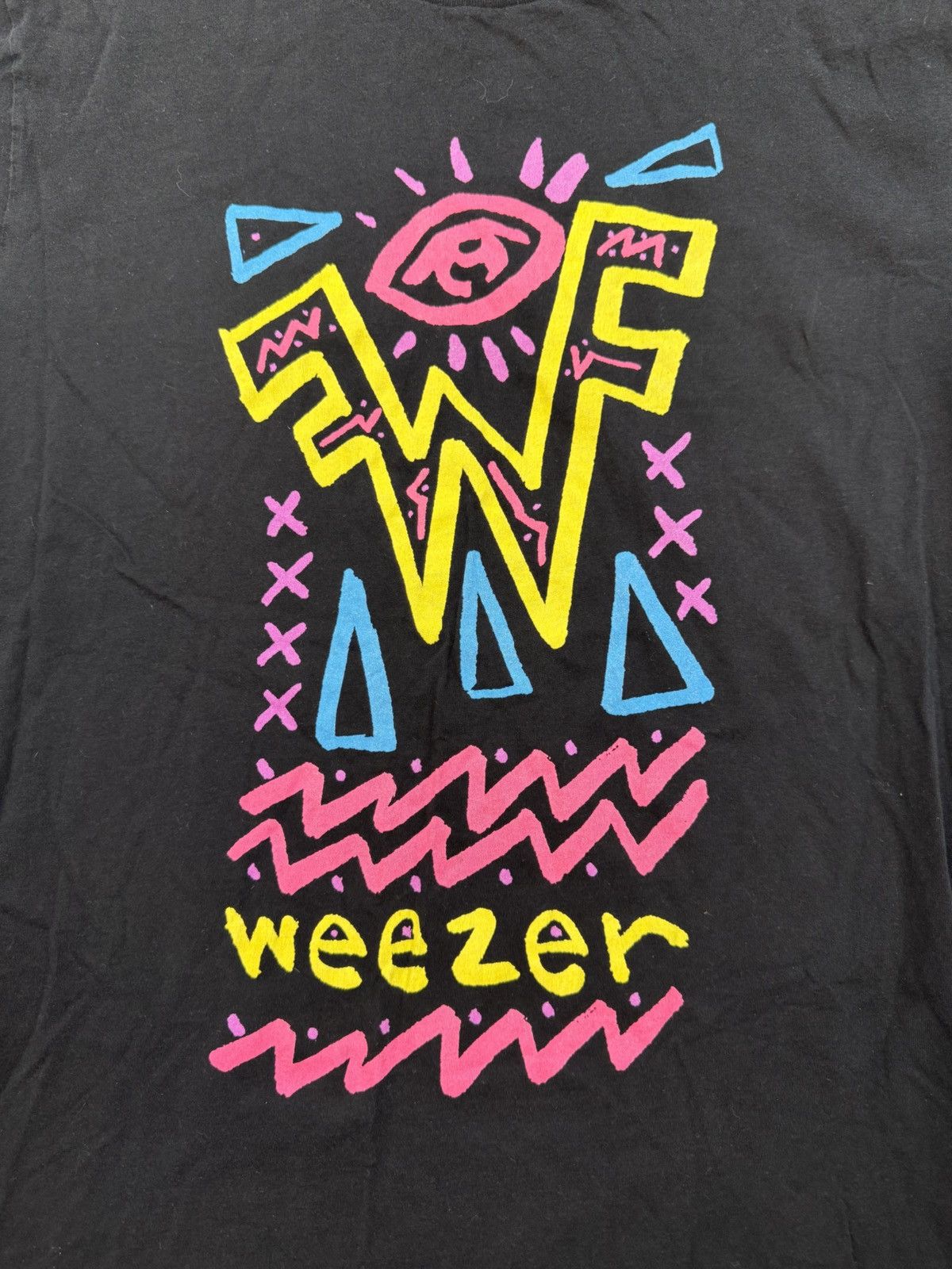 Vintage Vtg Weezer Shirt Size US L / EU 52-54 / 3 - 3 Thumbnail