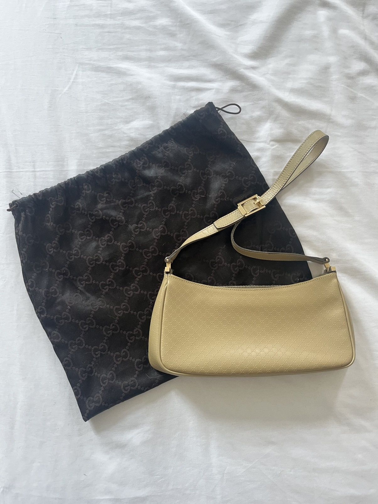 Gucci Tom Ford for Gucci Baguette Bag in GG Embossed Leather Size ONE SIZE - 5 Thumbnail