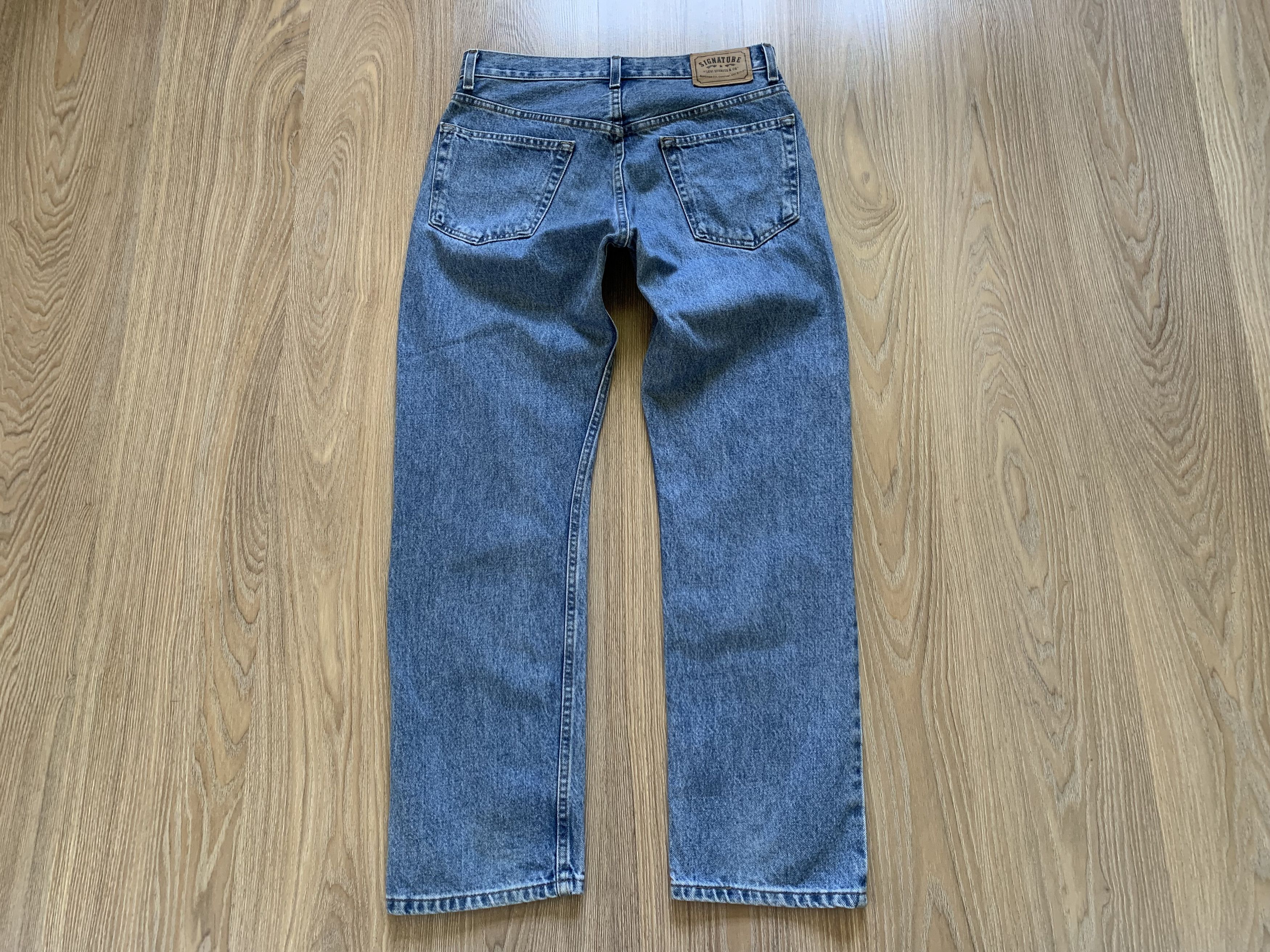 Levi's Vintage Clothing Rare Levi's Sugnature Vintage Light Blue Jeans Size US 32 / EU 48 - 3 Thumbnail