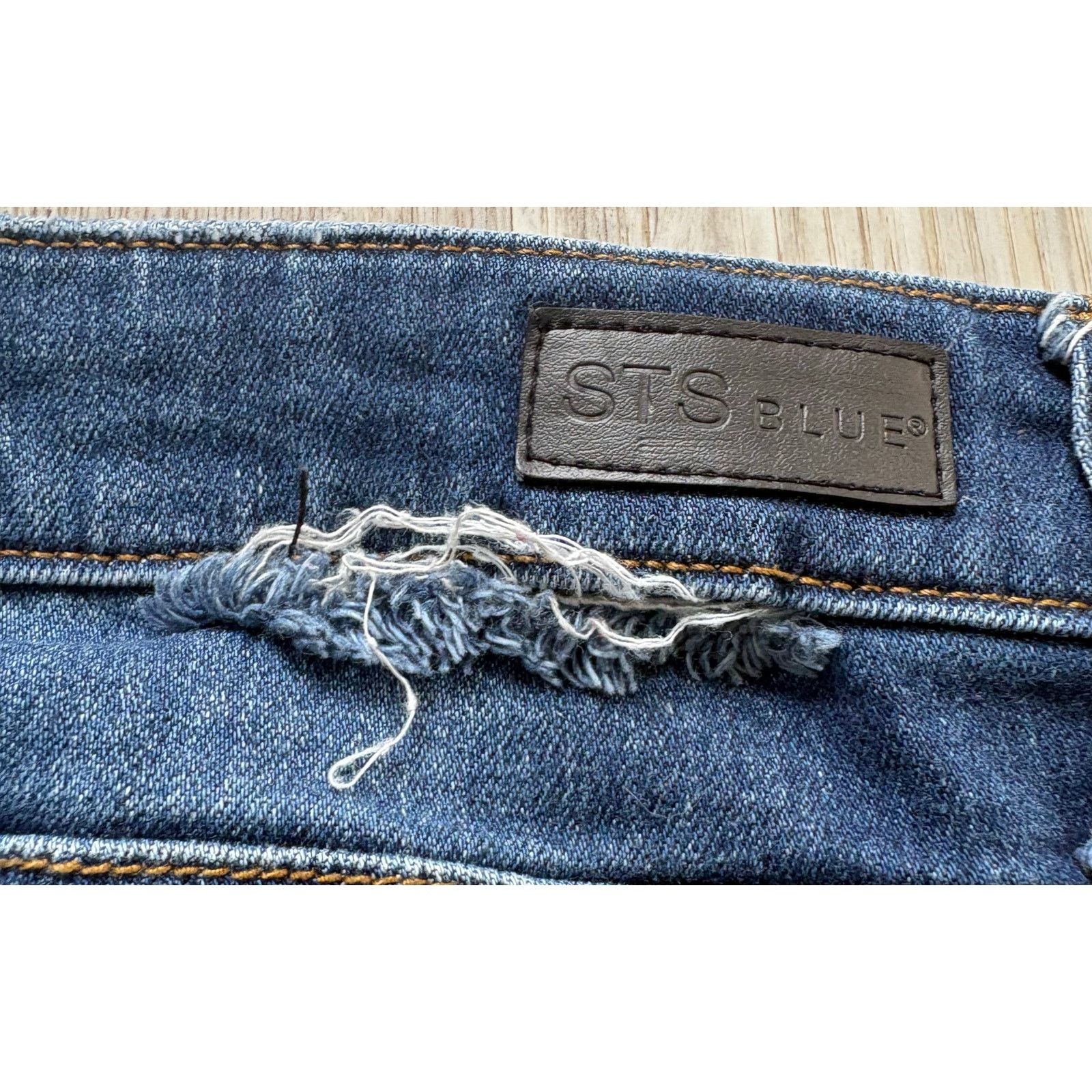 Other STS Blue | Women’s Distressed Emma Ankle Skinny Jeans | 27 Size 27" / US 4 / IT 40 - 3 Thumbnail