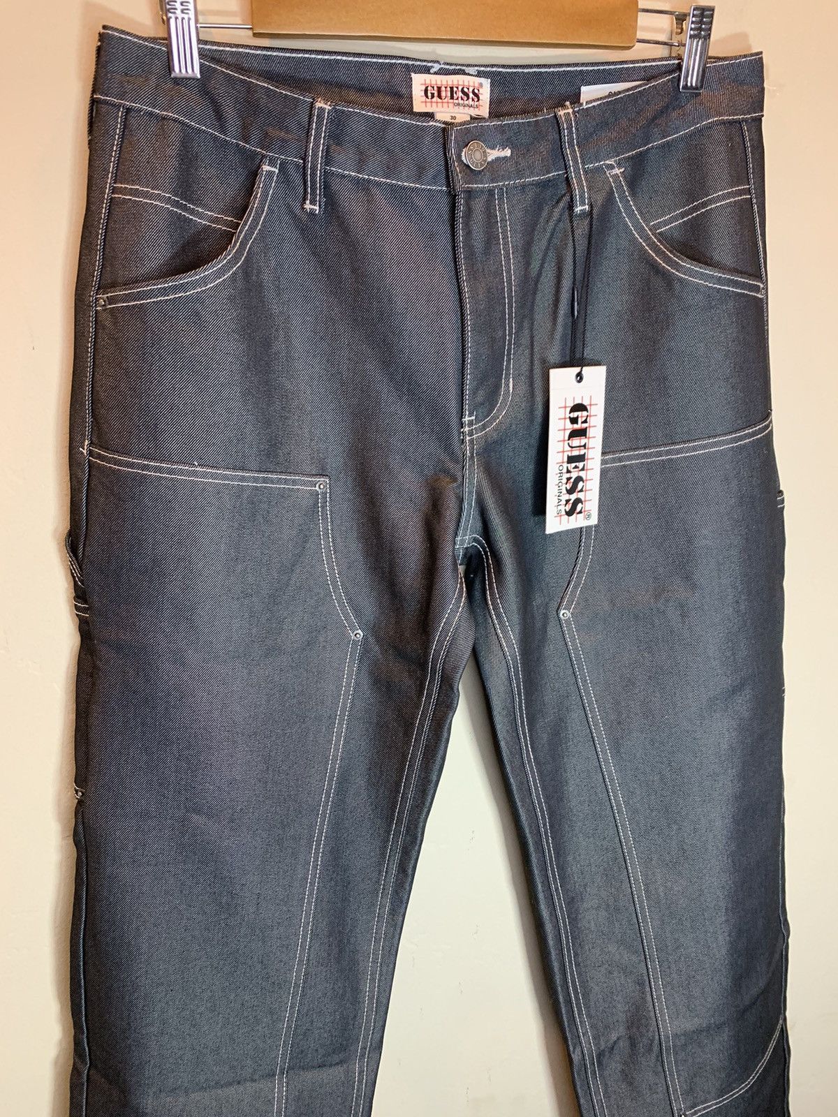 Guess *RARE* New GUESS Originals Double Knee Carpenter Jeans Pants Size US 30 / EU 46 - 3 Thumbnail