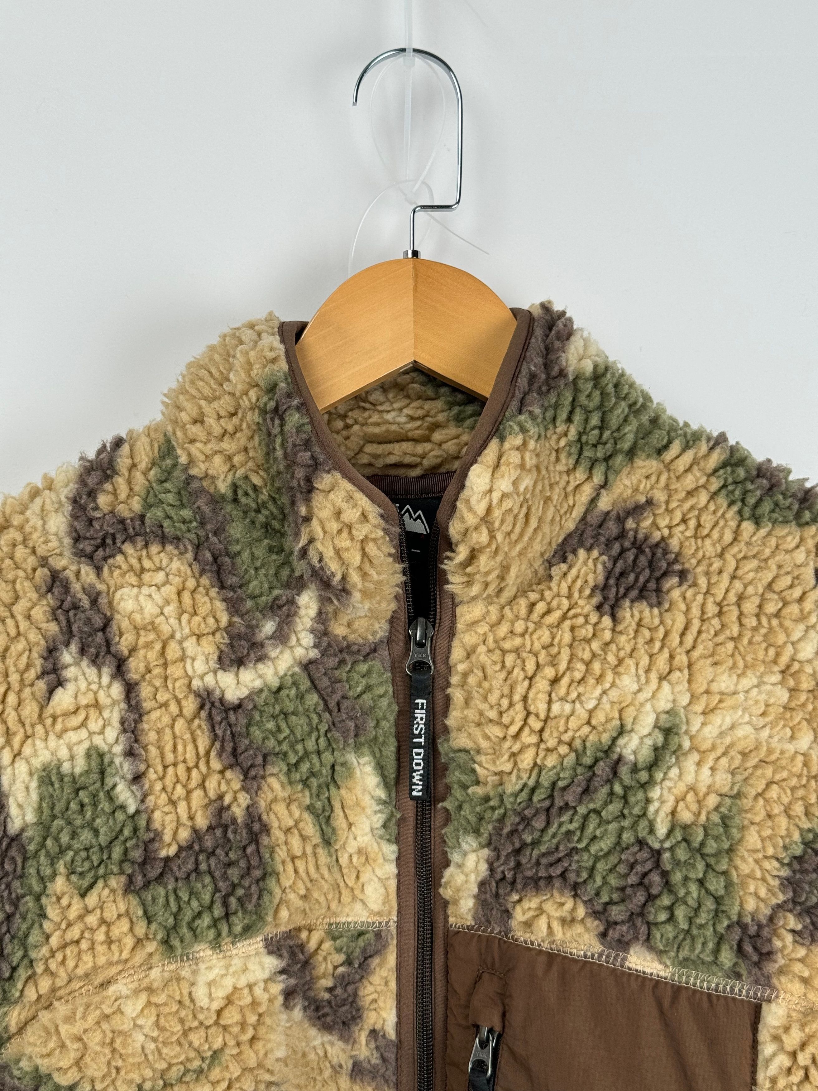 Other FIRST DOWN Camo Fleece Full Zip Size US S / EU 44-46 / 1 - 2 Thumbnail