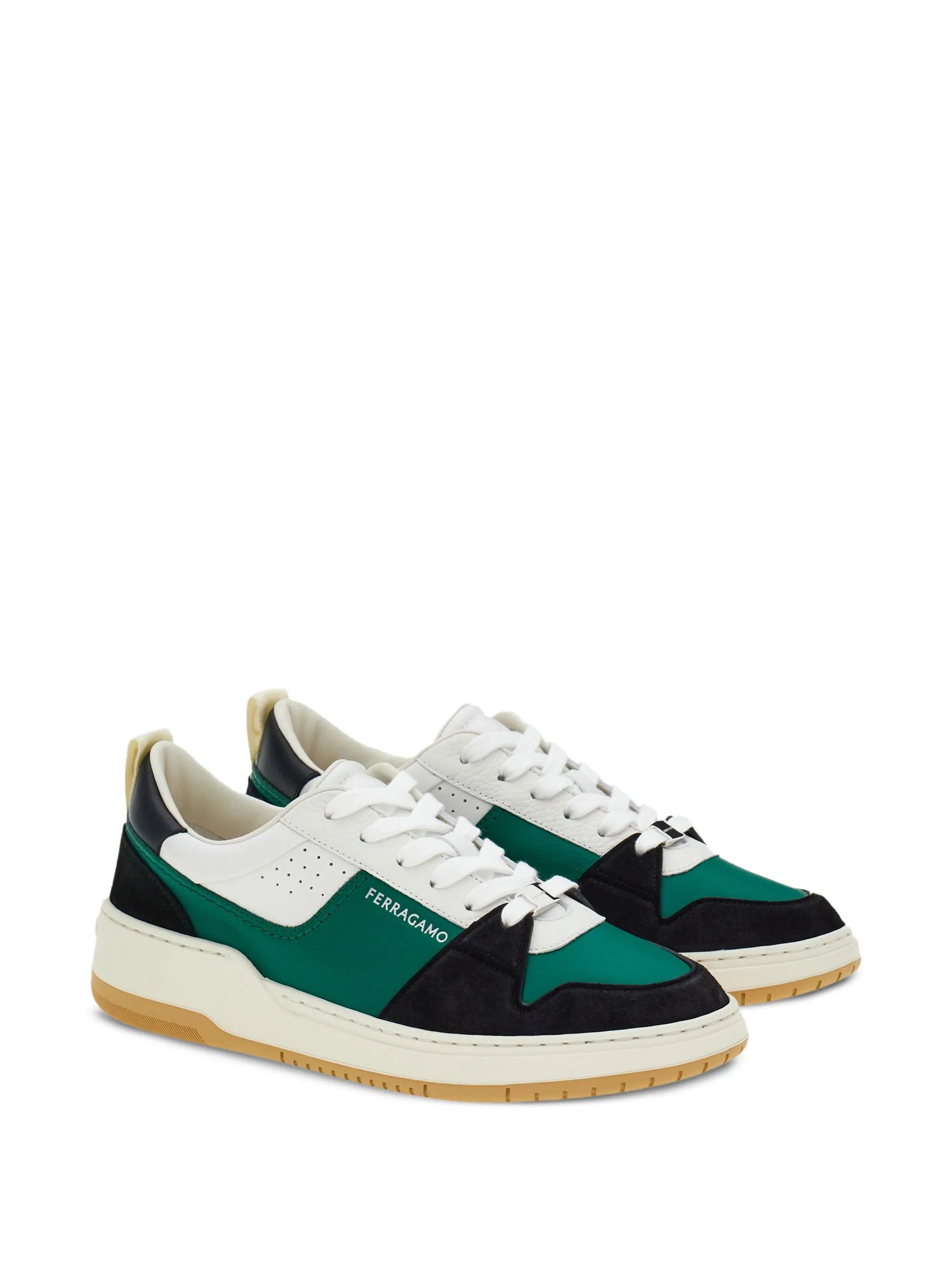 Salvatore Ferragamo o1s1rm0825 Low-Top Sneakers in Multicolor Size US 11 / EU 44 - 2 Thumbnail