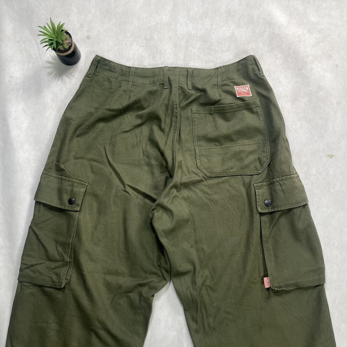 Vintage Hinson Garments 50s Baggy Cargo Tactical Japan Pant Size US 32 / EU 48 - 5 Thumbnail