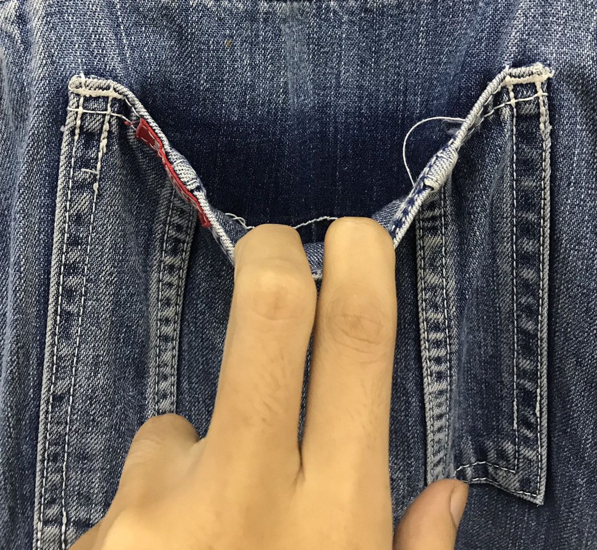 Japanese Brand × Vintage Vintage Bencer Natural Jeans Overalls Size US 33 - 7 Thumbnail