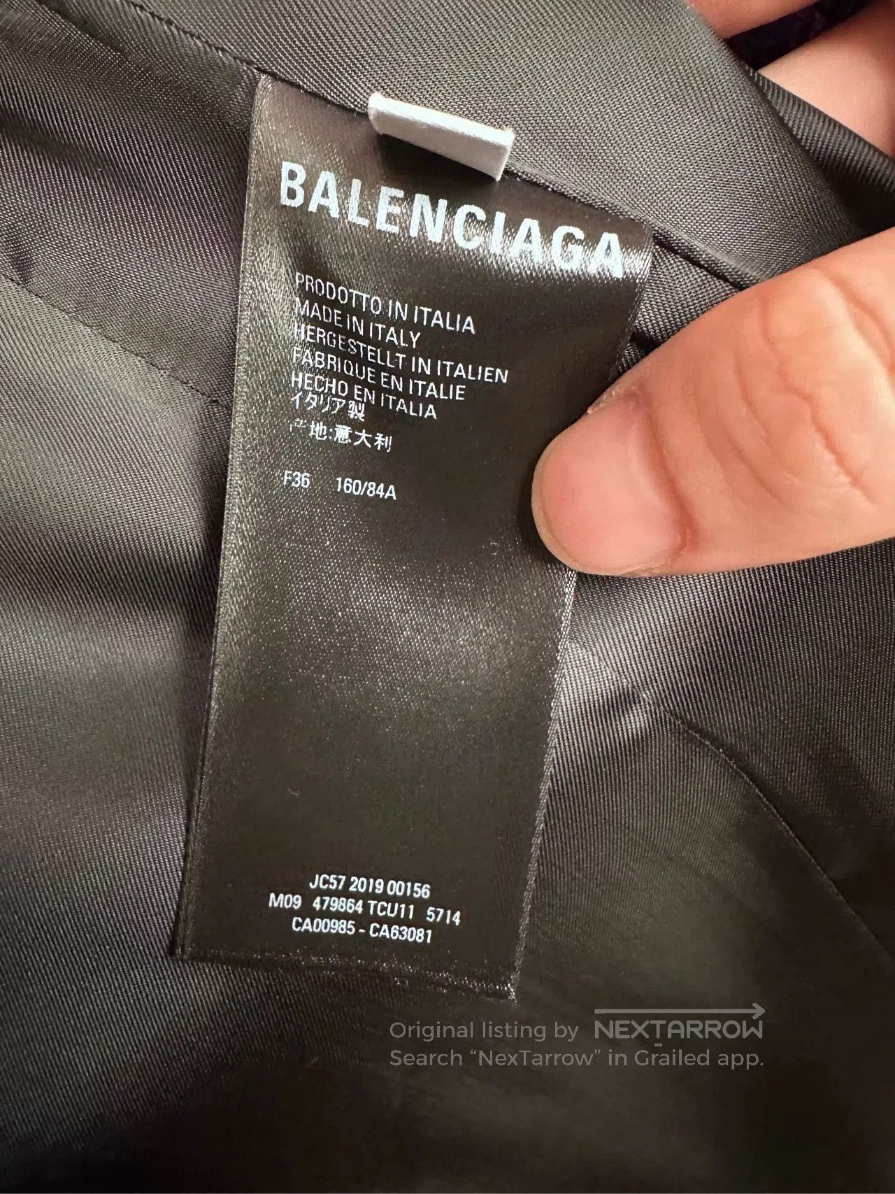 Balenciaga balenciaga pink checkered oversized coat. Size S / US 4 / IT 40 - 4 Thumbnail