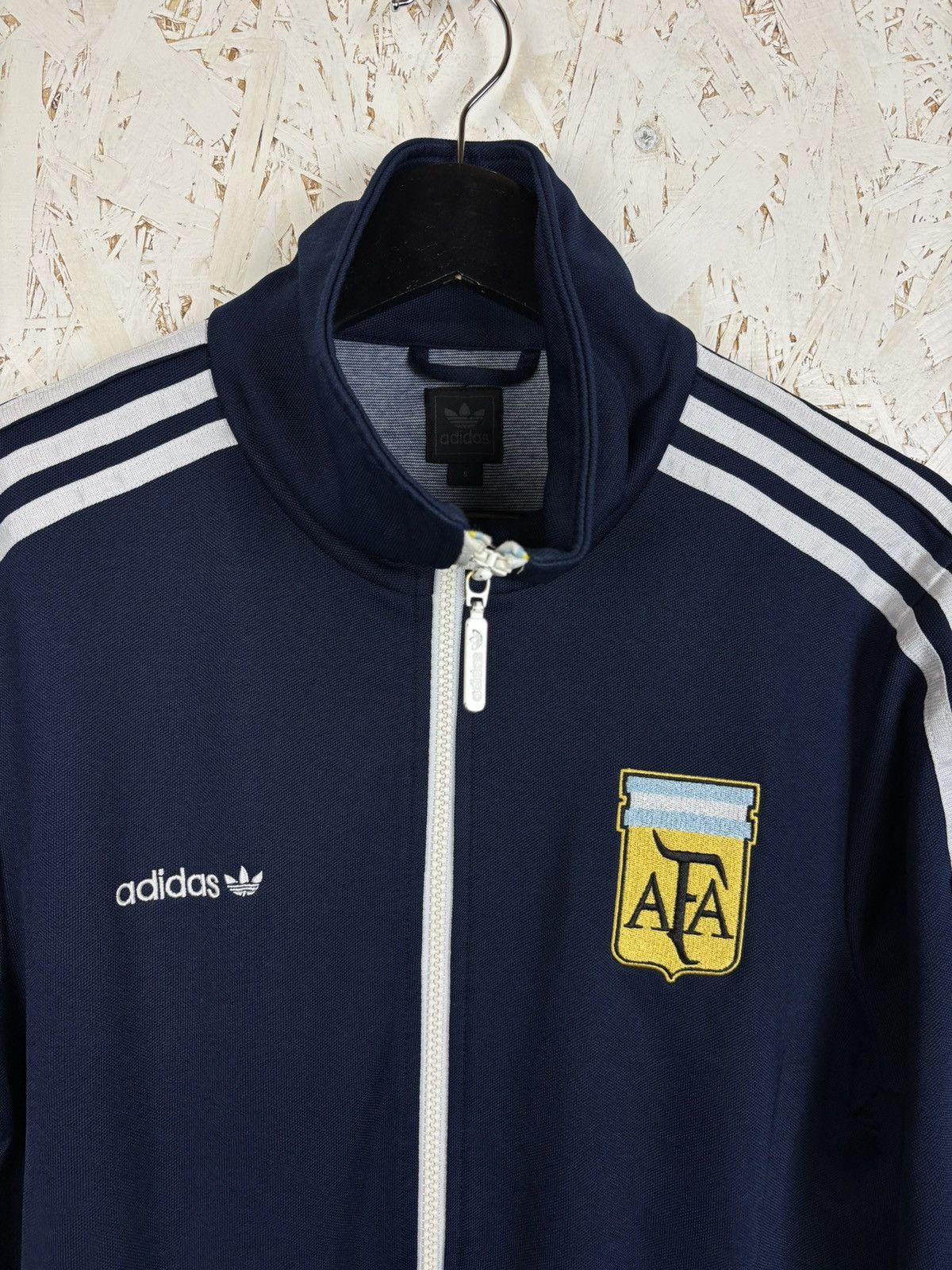 Adidas Vintage Adidas Argentina 1986 World Cup Re-Issue Jacket S Size US S / EU 44-46 / 1 - 2 Thumbnail