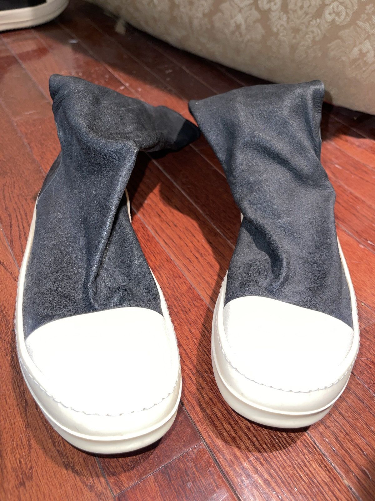 Rick Owens Rick Owens Mainline leather mid boots size 36 Italy women 6 Size US 6 / IT 36 - 2 Thumbnail