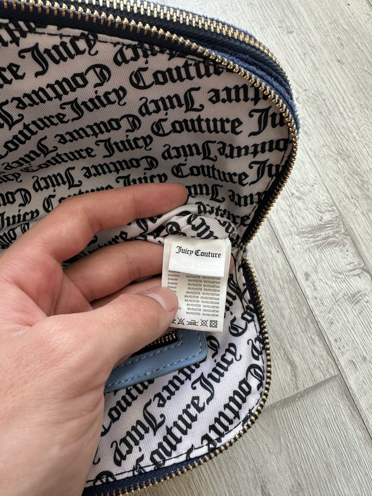 Juicy Couture Juicy Couture Velours Bag Size ONE SIZE - 7 Thumbnail