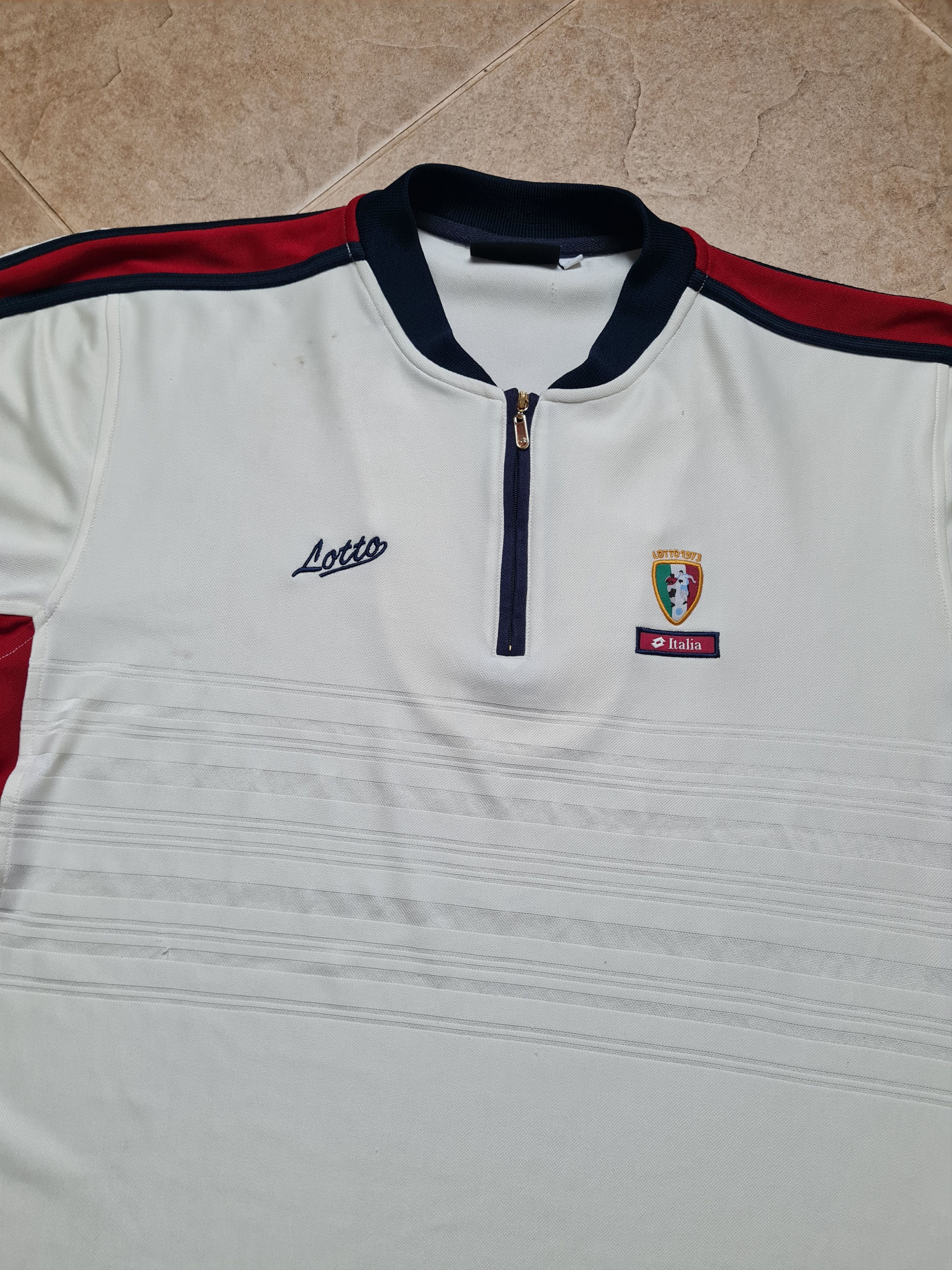 Lotto Sport Vintage T-shirt Lotto Italy Jersey Archive Shirts Size L Size US L / EU 52-54 / 3 - 2 Thumbnail