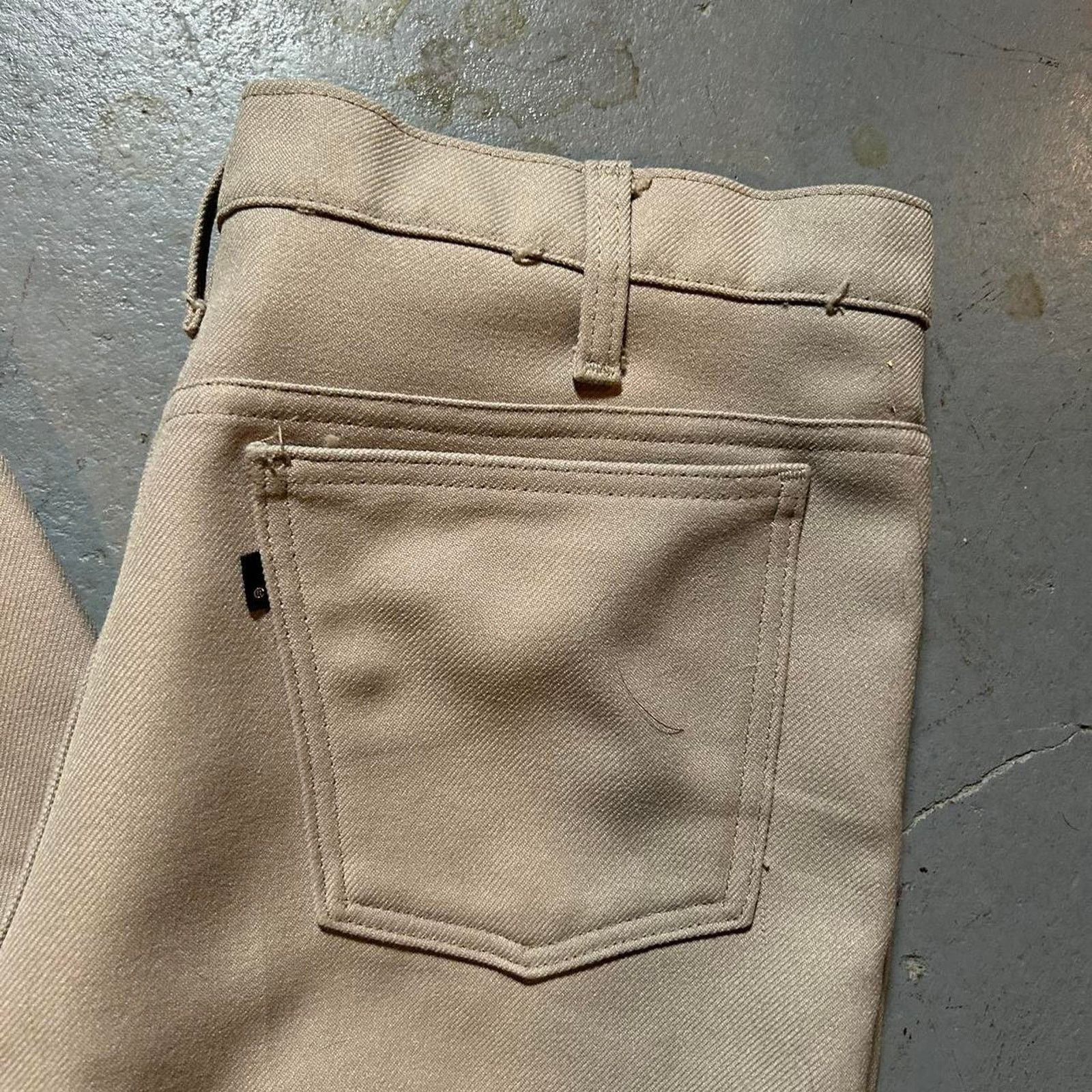 Levi's 70s levis tan disco pants usa Size US 36 / EU 52 - 2 Thumbnail