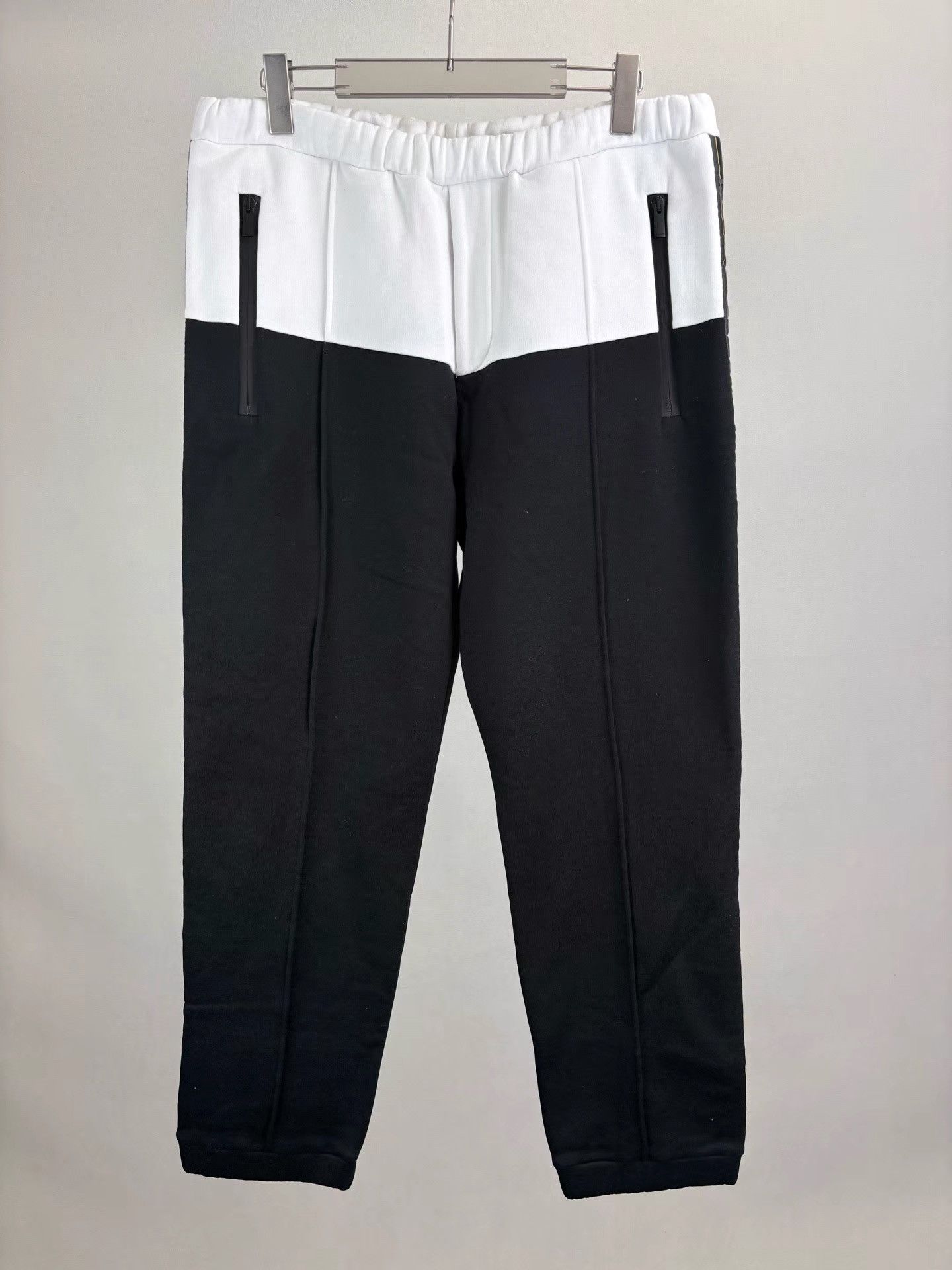 Fendi FENDI Black and White Color Block Trousers K1 Size US 38 / EU 54 - 1 Thumbnail