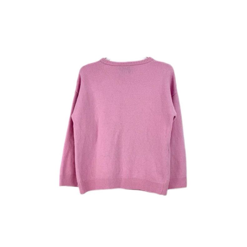 Gucci Gucci Pink co-branded classic logo Mickey Mouse wool sweate Size L / US 10 / IT 46 - 2 Thumbnail