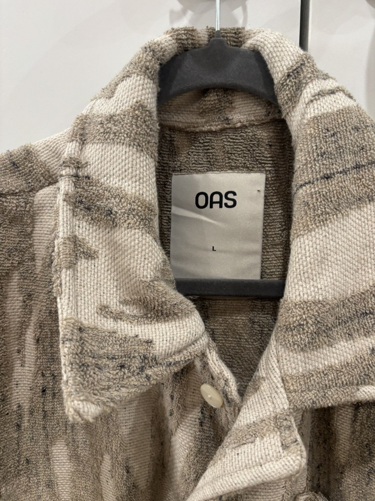 OAS OAS Fern Dandy Linen Terry Jacket Size US L / EU 52-54 / 3 - 4 Thumbnail