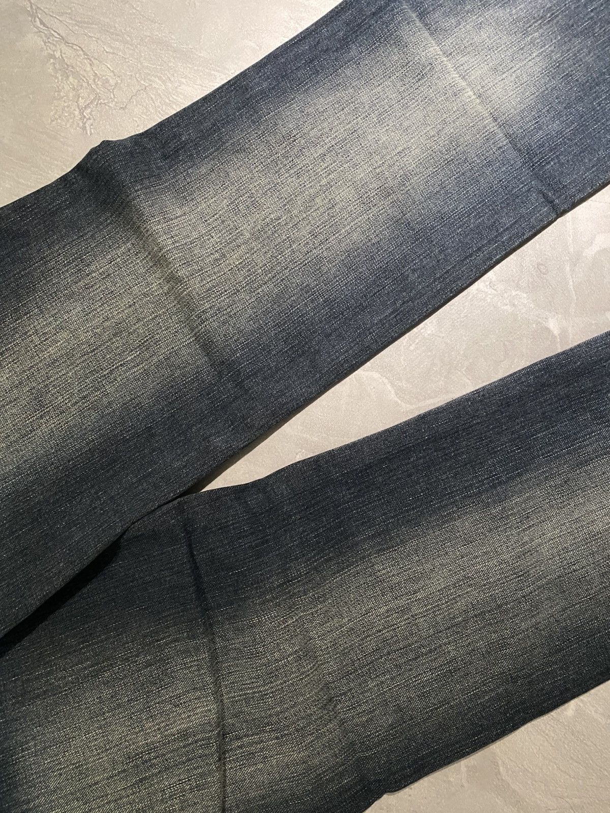 Japanese Brand Crazy Archive Slim Straight Velur Jean / Y2K Chill Vibe Size US 28 / EU 44 - 7 Thumbnail