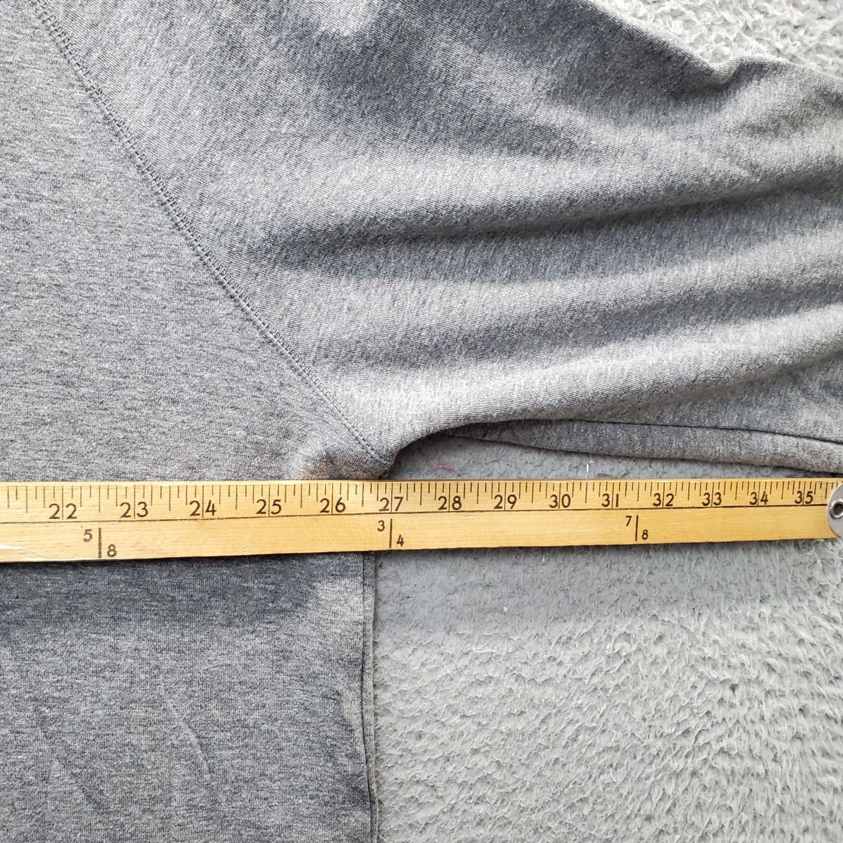 Vintage L.L. Bean Sweatshirt Mens 2XL Gray Mock Neck 1/4 Zip Ribbed Cuff Pullover Shirt Mens Size US XXL / EU 58 / 5 - 5 Thumbnail