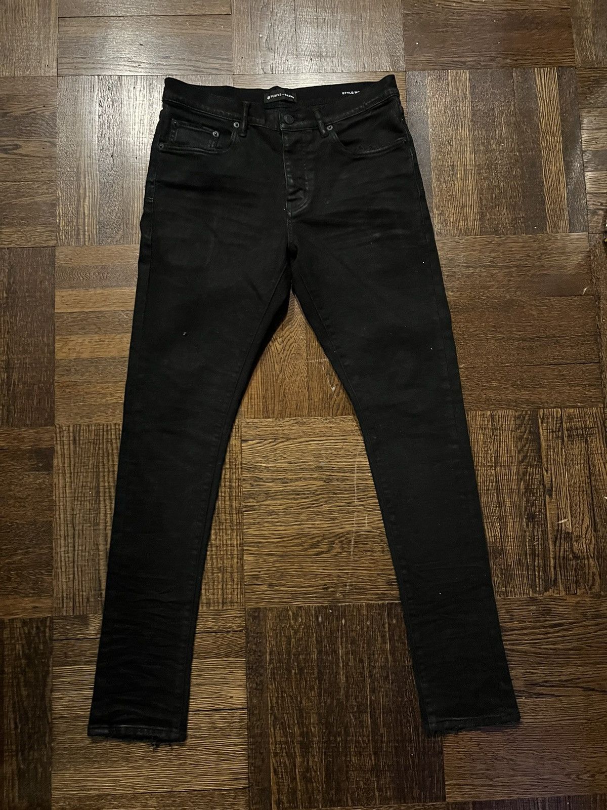 image of Purple Brand Black Jeans, Men's (Size 31)