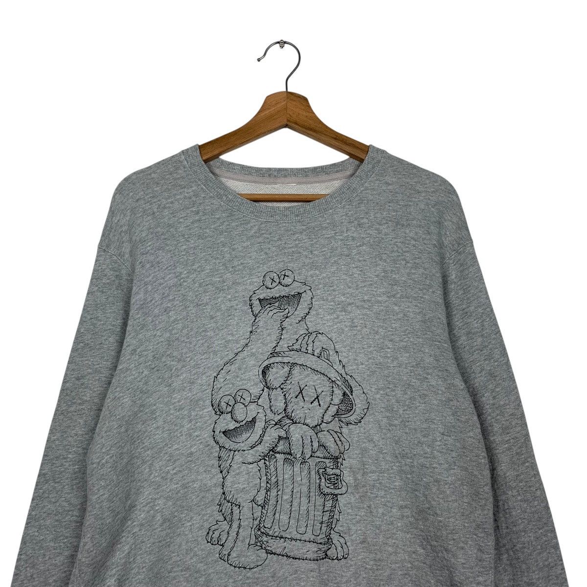 Uniqlo Uniqlo Sesame Street Crewneck Sweatshirt Size US M / EU 48-50 / 2 - 2 Thumbnail