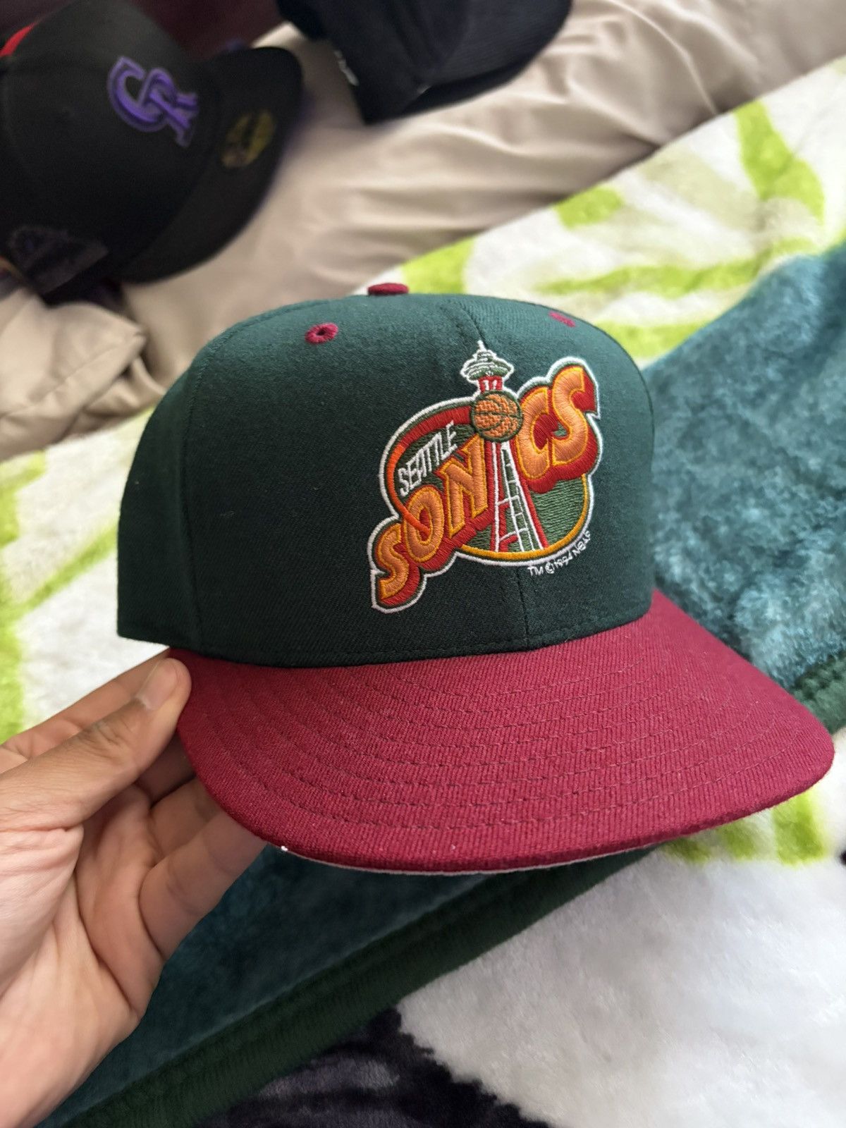 New Era Seattle SuperSonics Vintage Fitted Size ONE SIZE - 1 Thumbnail