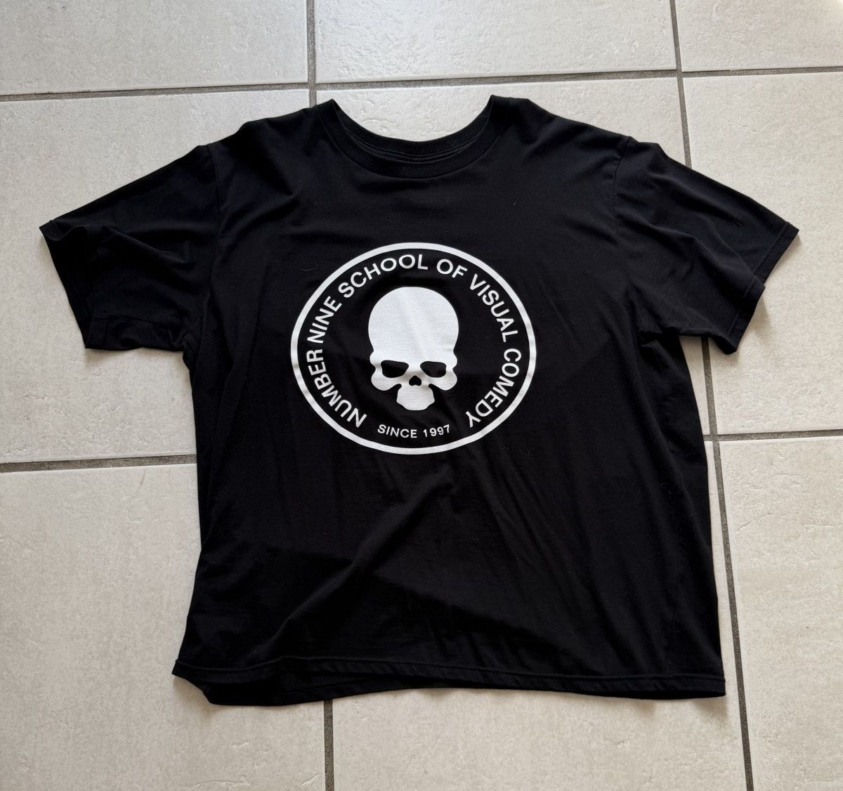 Number N Ine School Of Visual Comedy Tee | Grailed