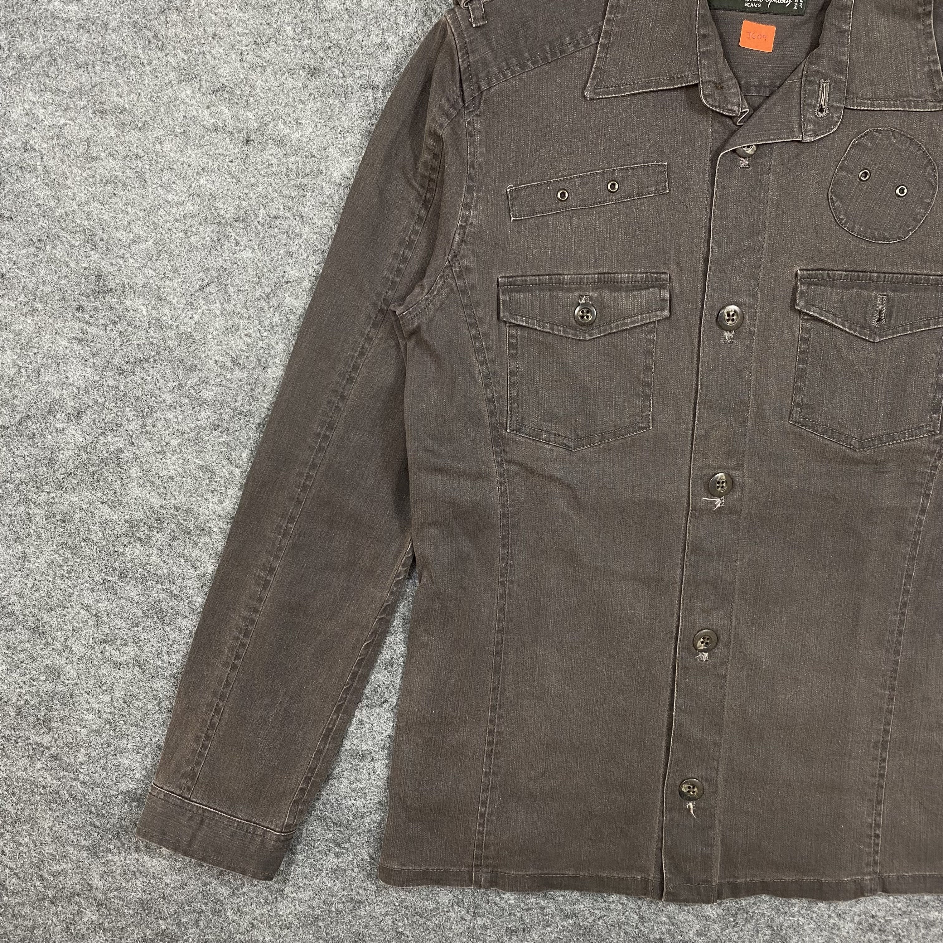 Beams Plus International Gallery Beams Military Field Shirt Jacket-J609 Size US M / EU 48-50 / 2 - 4 Thumbnail
