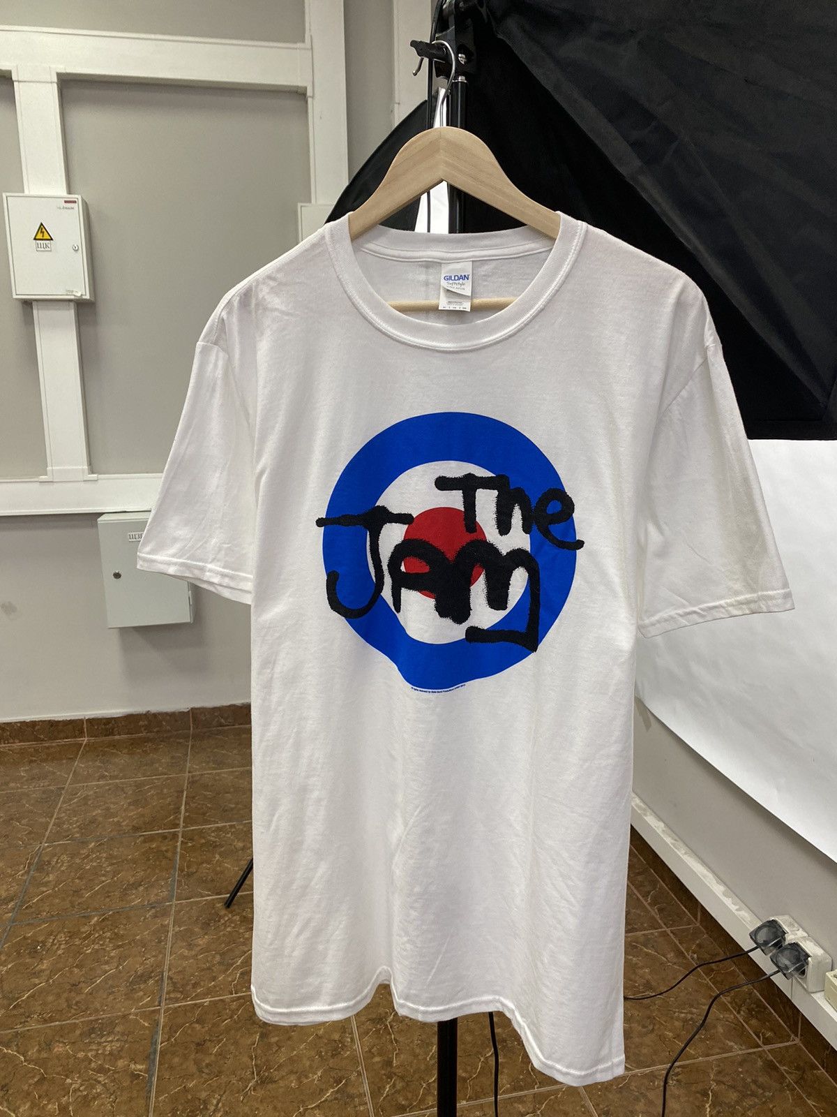Gildan 🇬🇧 Vintage The Jam Band T-shirt Paul Weller Rare Retro 2013 Size US XL / EU 56 / 4 - 1 Thumbnail