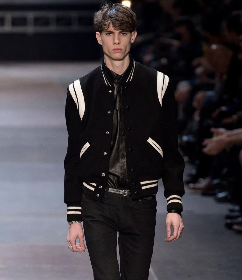 Yves Saint Laurent Saint Laurent Teddy Bomber Jacket Size US M / EU 48-50 / 2 - 1 Thumbnail