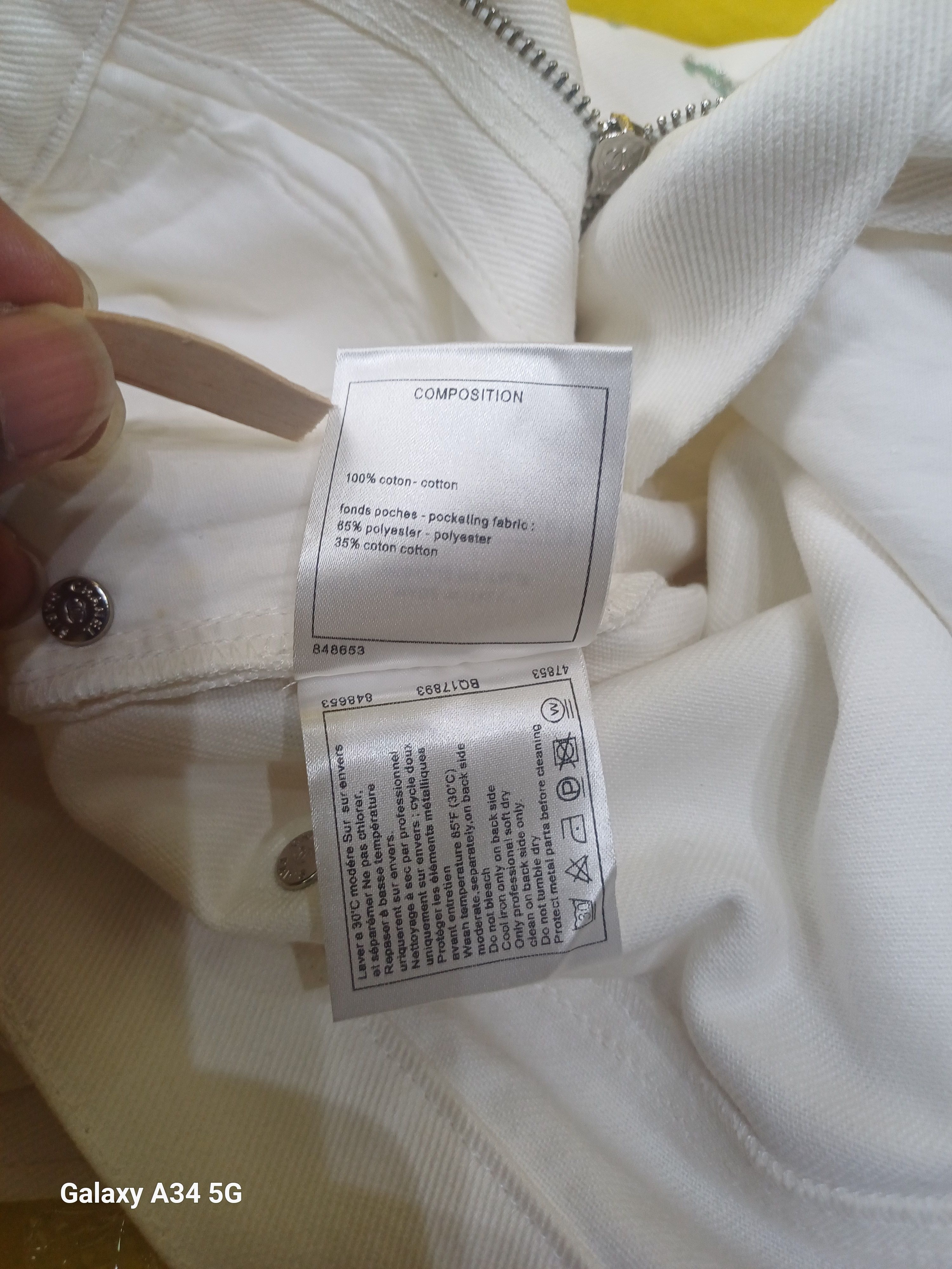 Chanel CHANEL GLITTER STRAIGHT JEANS Size 36" / US 14 / IT 50 - 14 Thumbnail