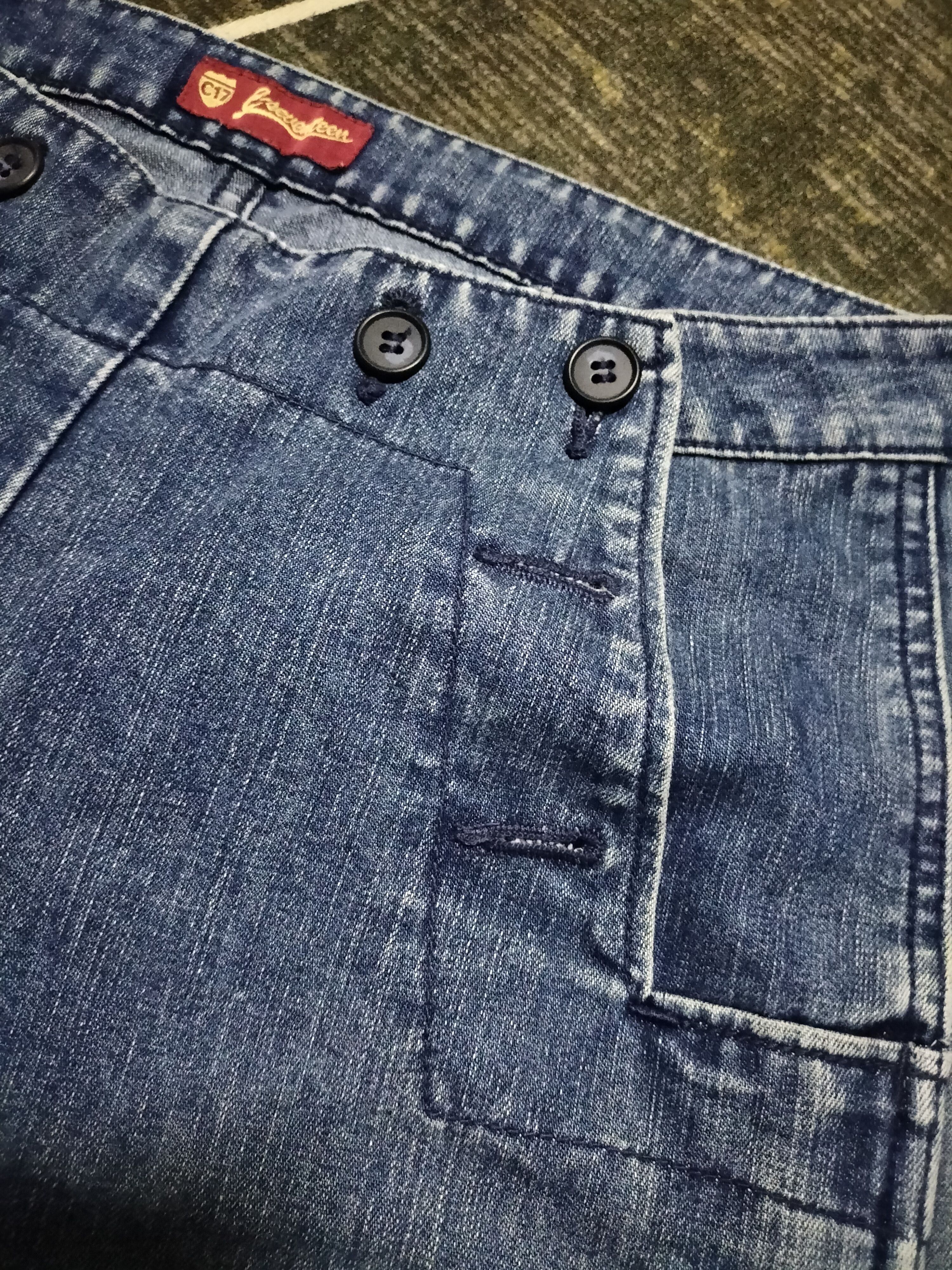 Naval Clothing Factory Vintage C 17 Navy Denim Fashion Girls USN 40s Size 30" / US 8 / IT 44 - 3 Thumbnail
