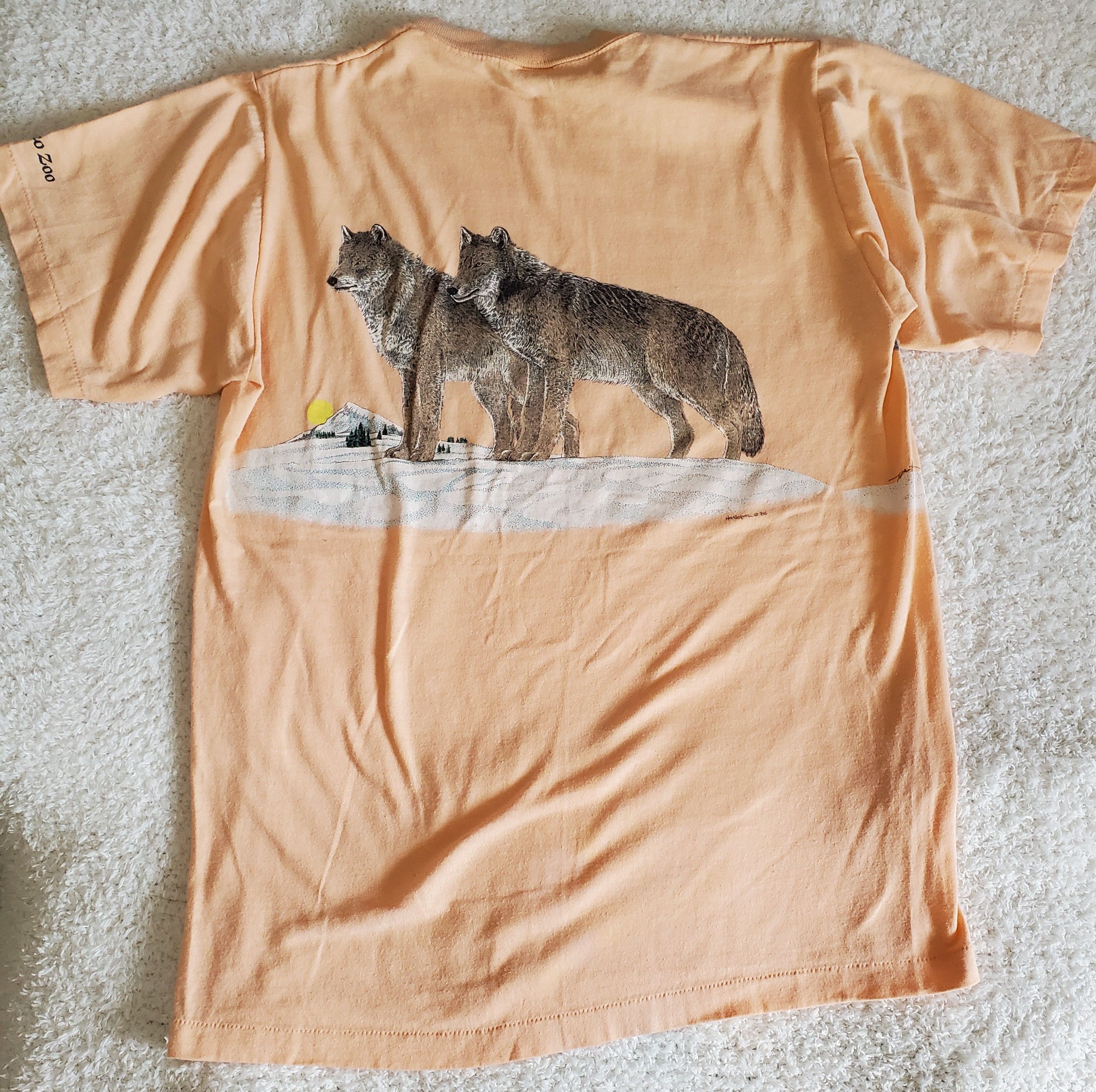 Vintage San Francisco zoo wolves vintage 1985 Size US M / EU 48-50 / 2 - 5 Thumbnail