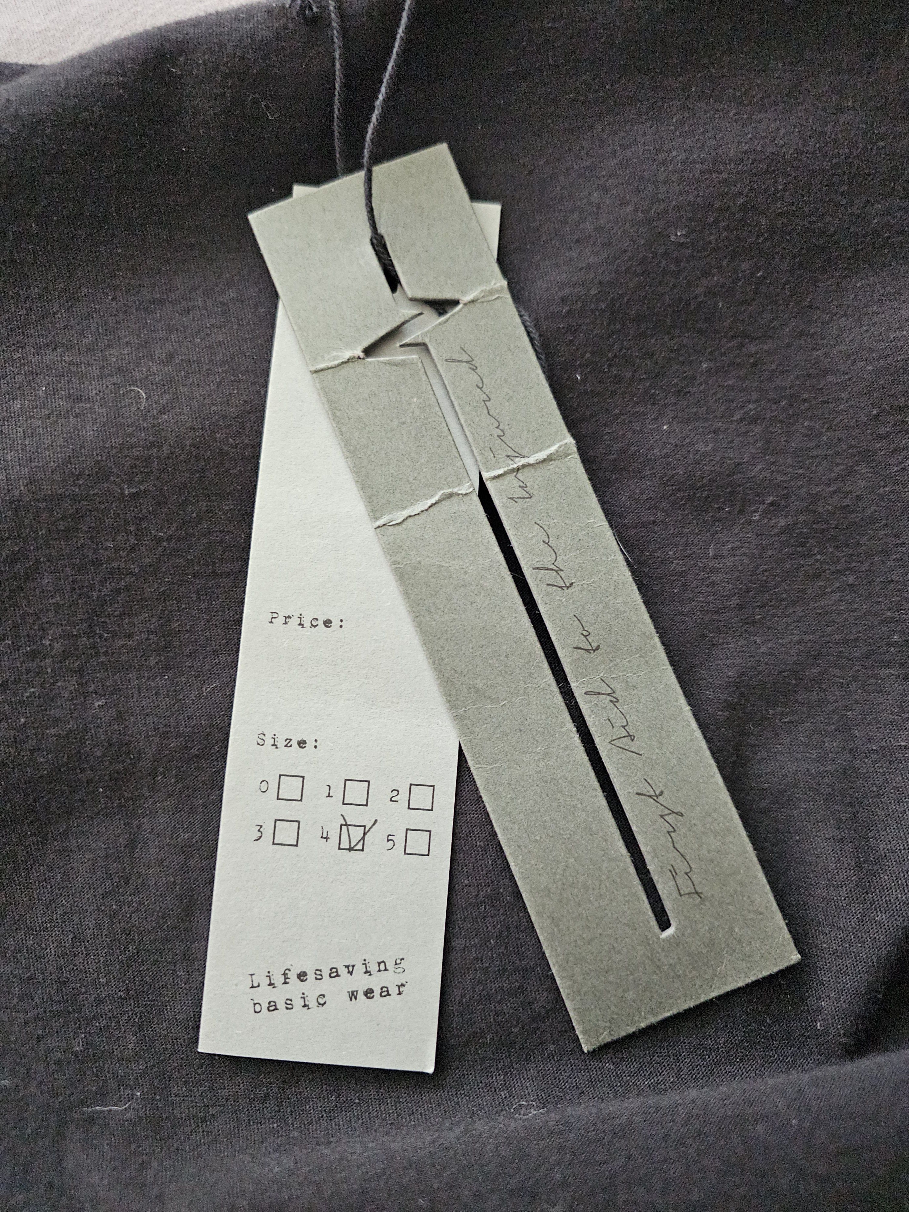 First Aid To The Injured Two-Sided T-Shirt with Asymmetric Hem Size US L / EU 52-54 / 3 - 7 Thumbnail
