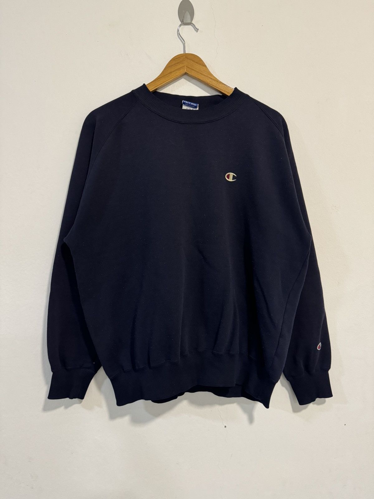 Champion × Vintage Vintage Champion Small Logo Sweatshirt Size US XL / EU 56 / 4 - 1 Thumbnail