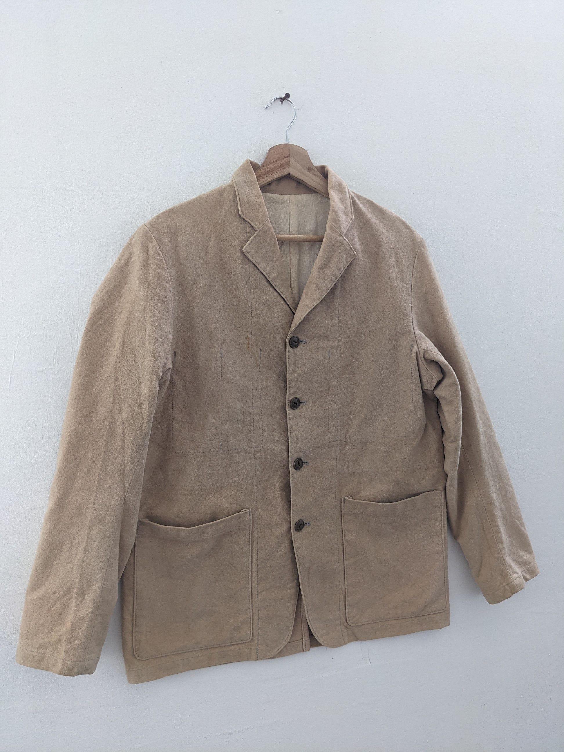 Edifice Japan × Japanese Brand Vintage Edifice Blazer Jacket Velvet Style Size US M / EU 48-50 / 2 - 3 Thumbnail