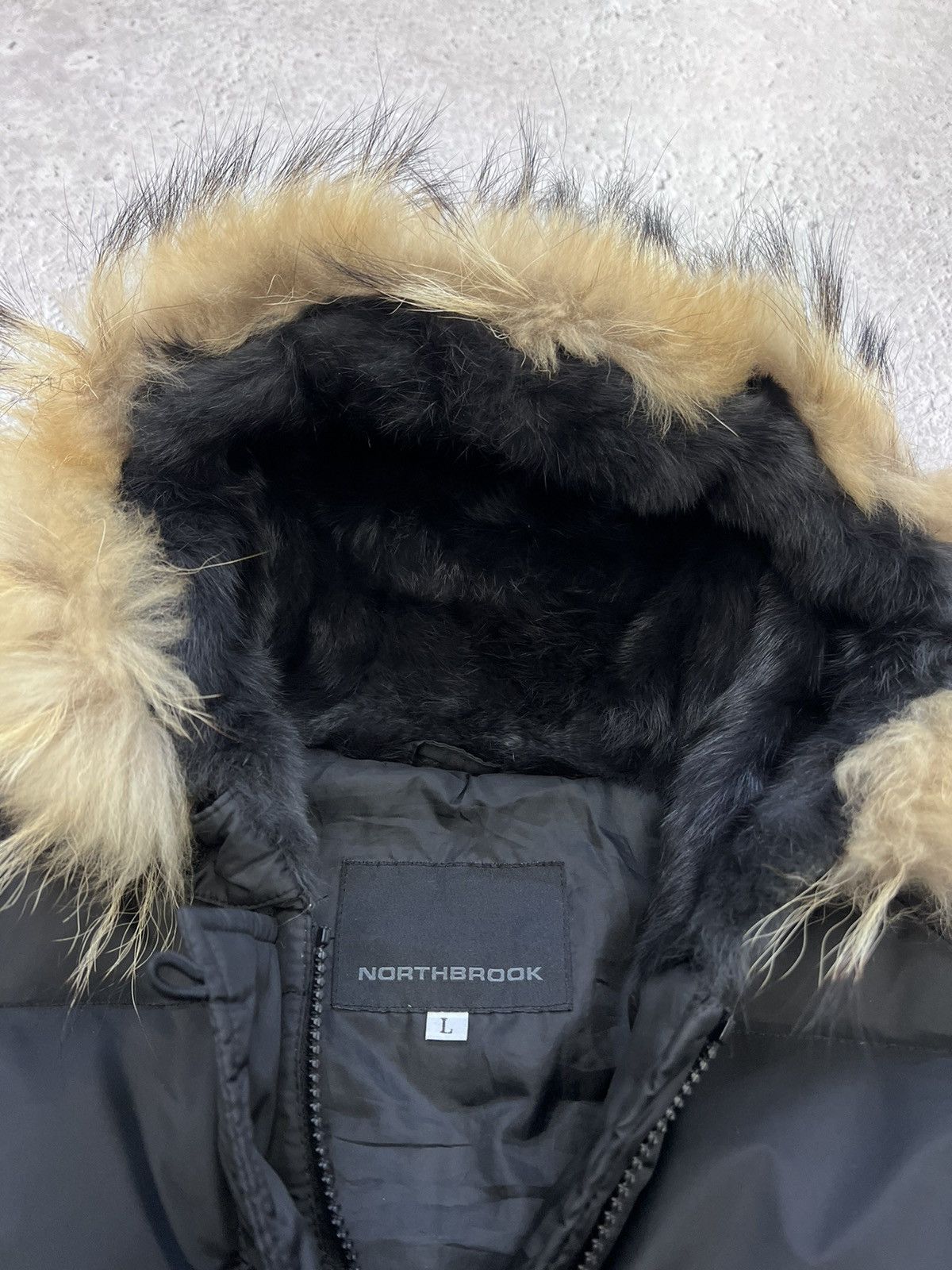 Hysteric Glamour 2000s Japanese Punk Grunge Fur Puffer Jacket opium style Size US M / EU 48-50 / 2 - 6 Thumbnail